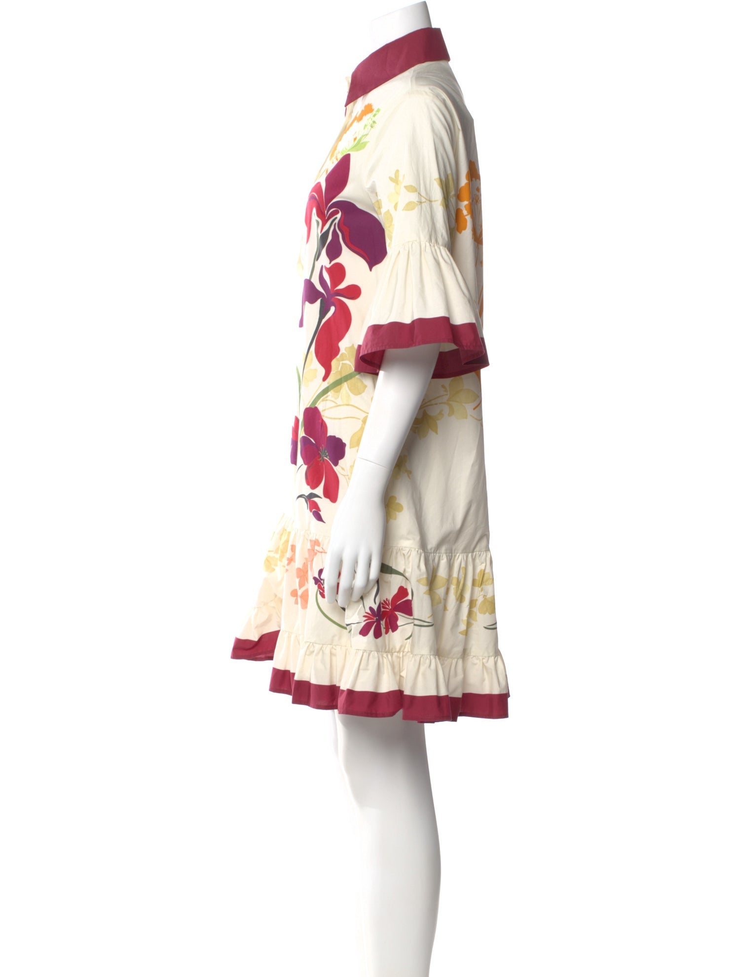 La DoubleJ Floral Print Mini Dress w/ Tags