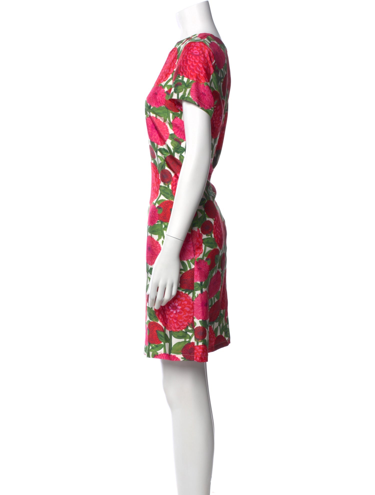 La DoubleJ Silk Knee-Length Dress