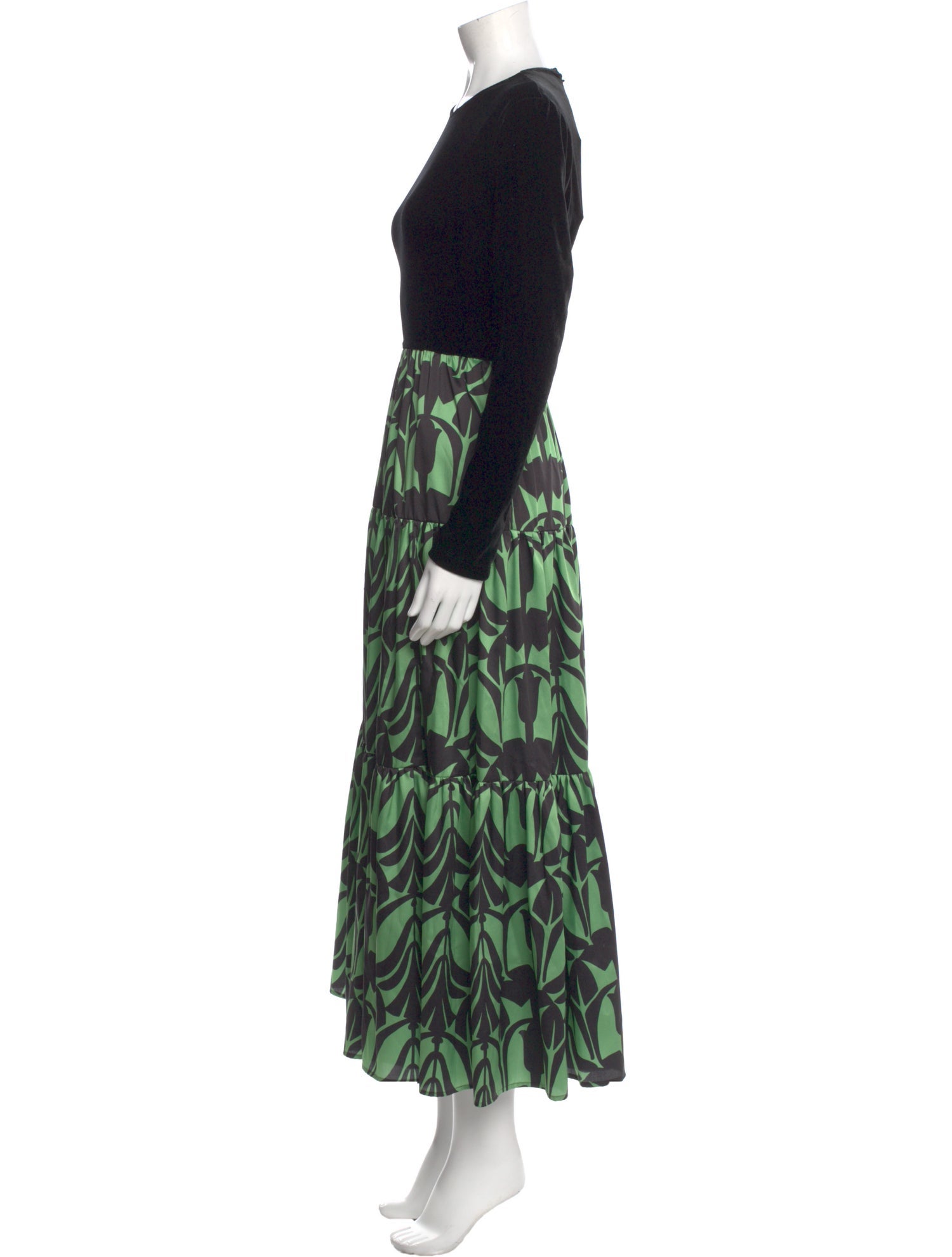 La DoubleJ Printed Long Dress