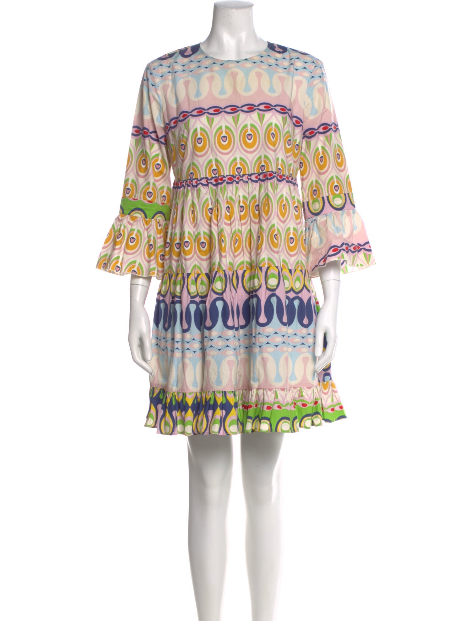La DoubleJ Printed Mini Dress