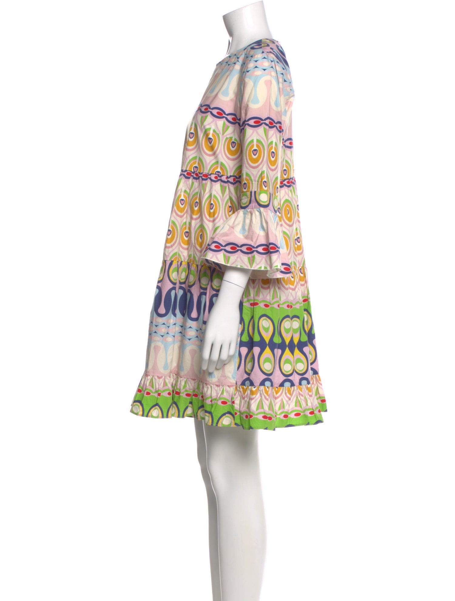 La DoubleJ Printed Mini Dress