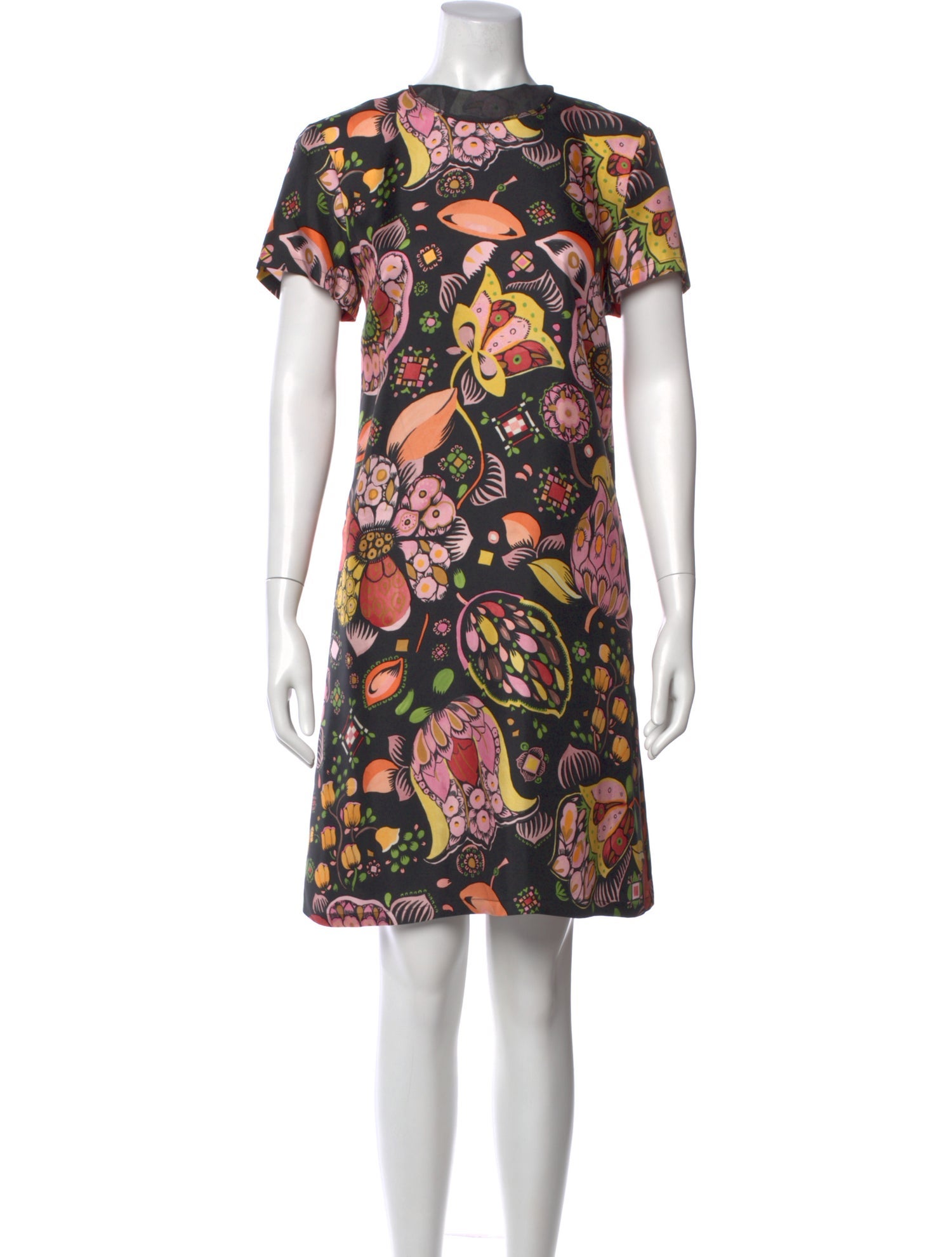La DoubleJ Silk Knee-Length Dress