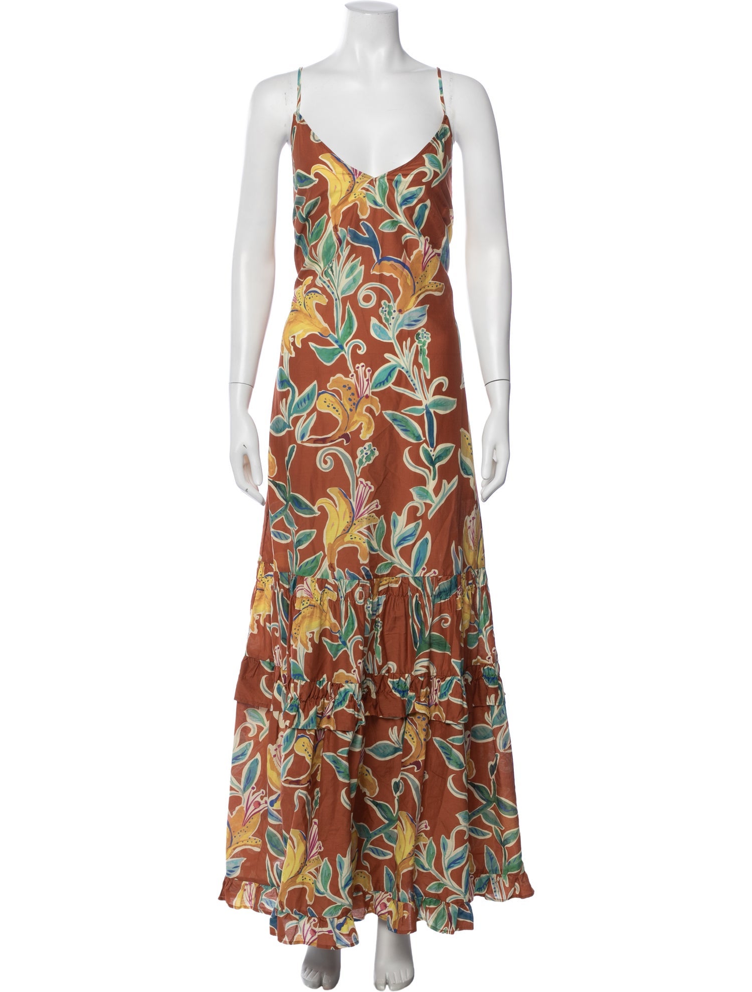 La DoubleJ Floral Print Long Dress