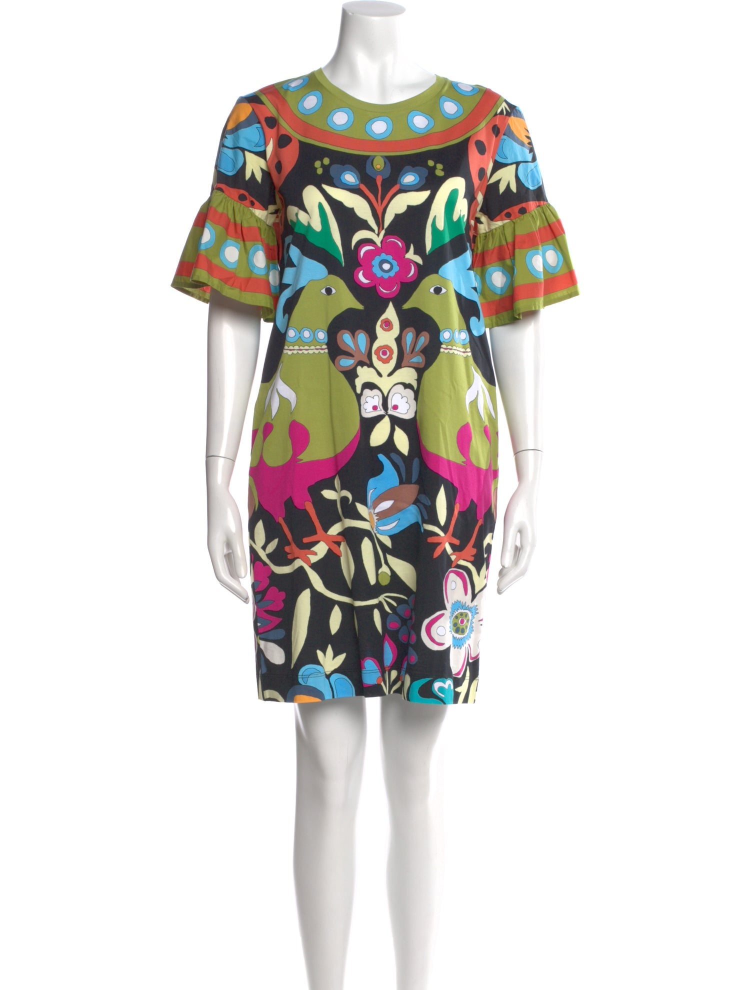 La DoubleJ Printed Mini Dress