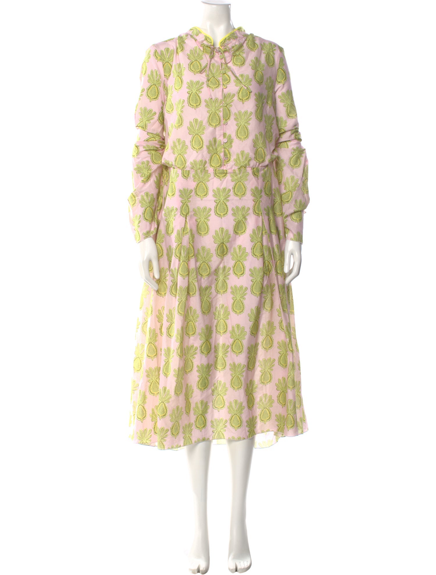La DoubleJ Patterned Midi Length Dress