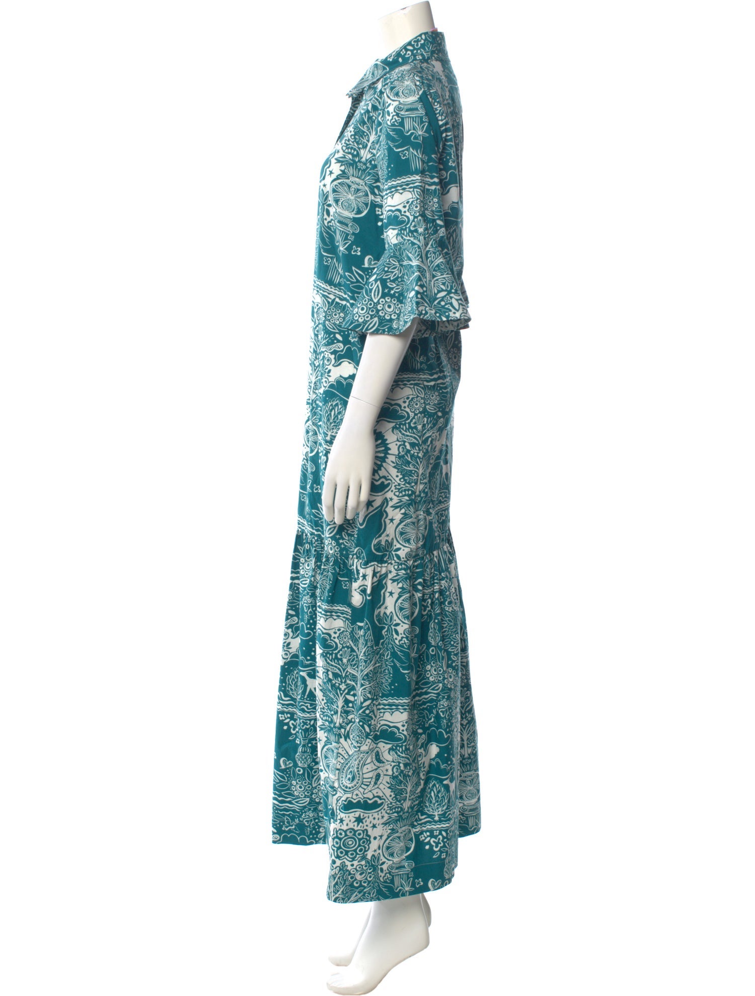 La DoubleJ Printed Long Dress