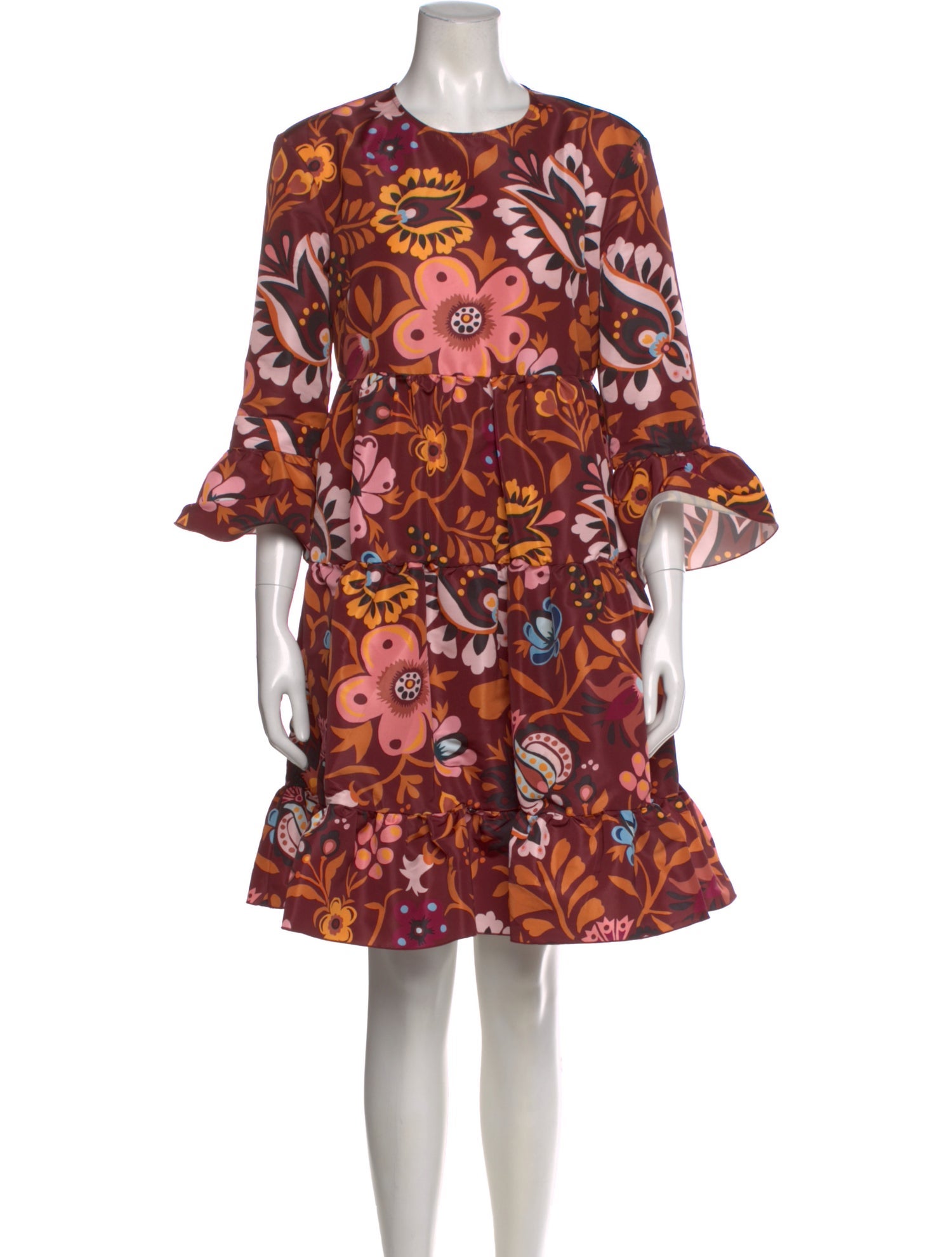 La DoubleJ Printed Knee-Length Dress