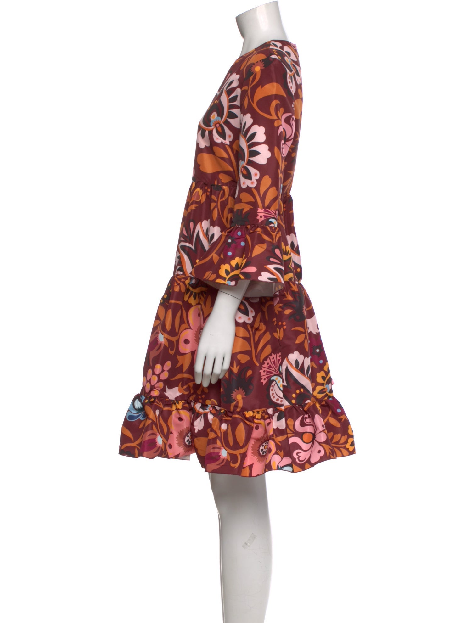 La DoubleJ Printed Knee-Length Dress