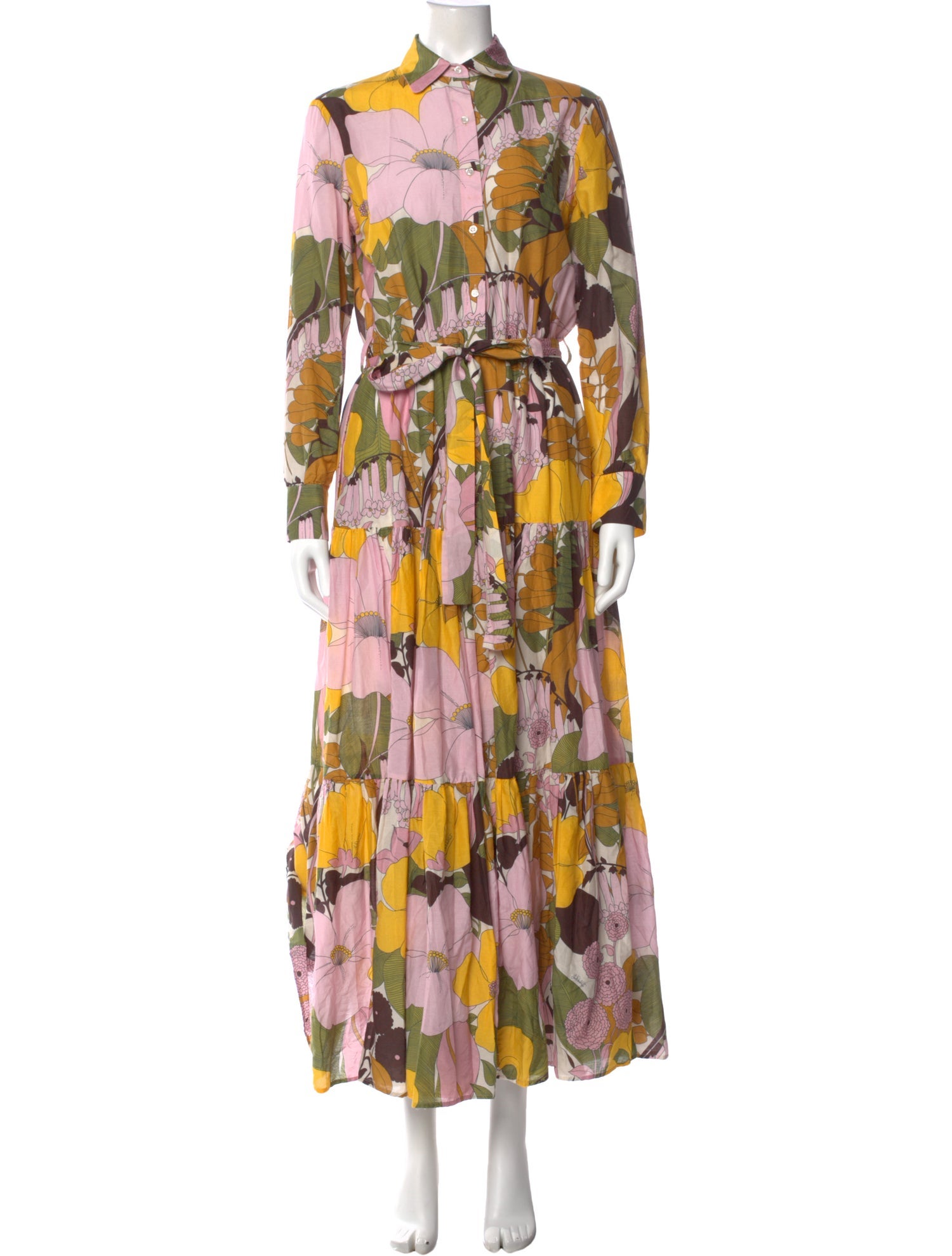 La DoubleJ Floral Print Long Dress