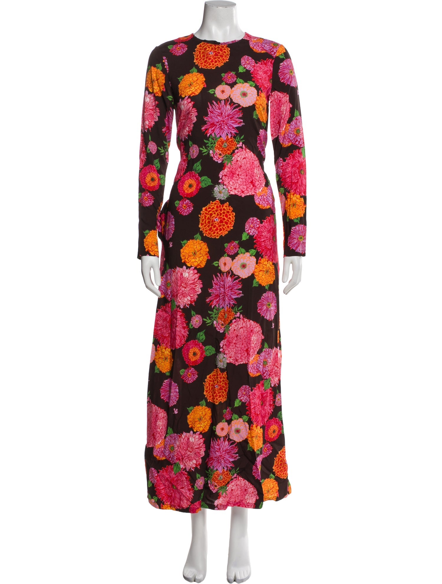 La DoubleJ Floral Print Long Dress