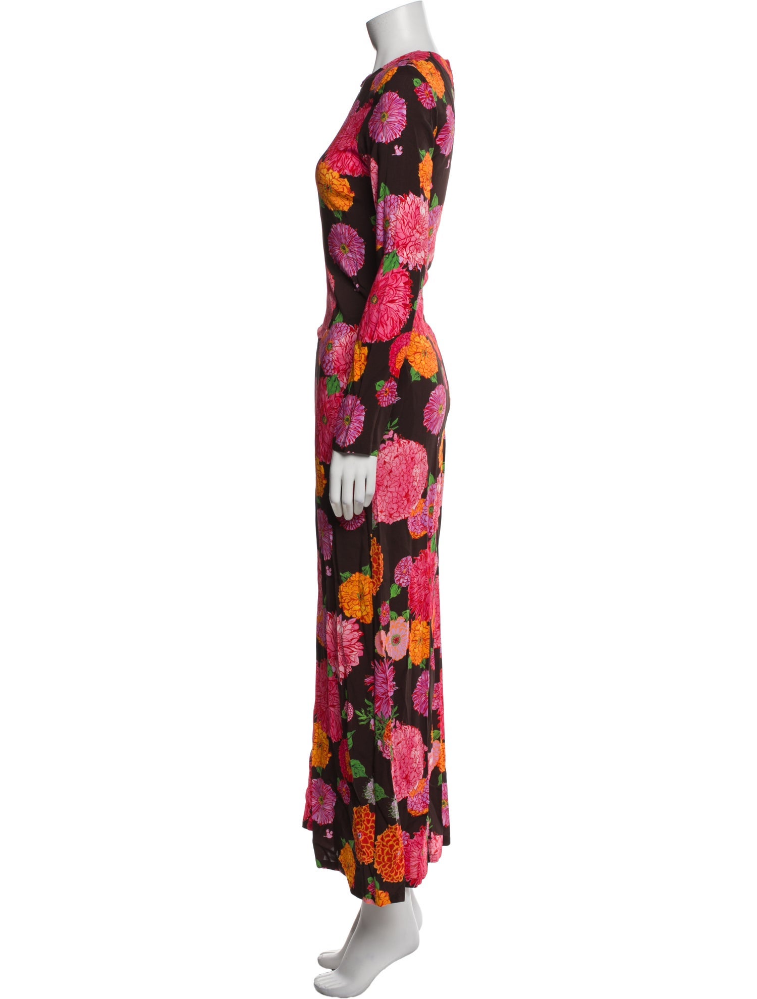 La DoubleJ Floral Print Long Dress