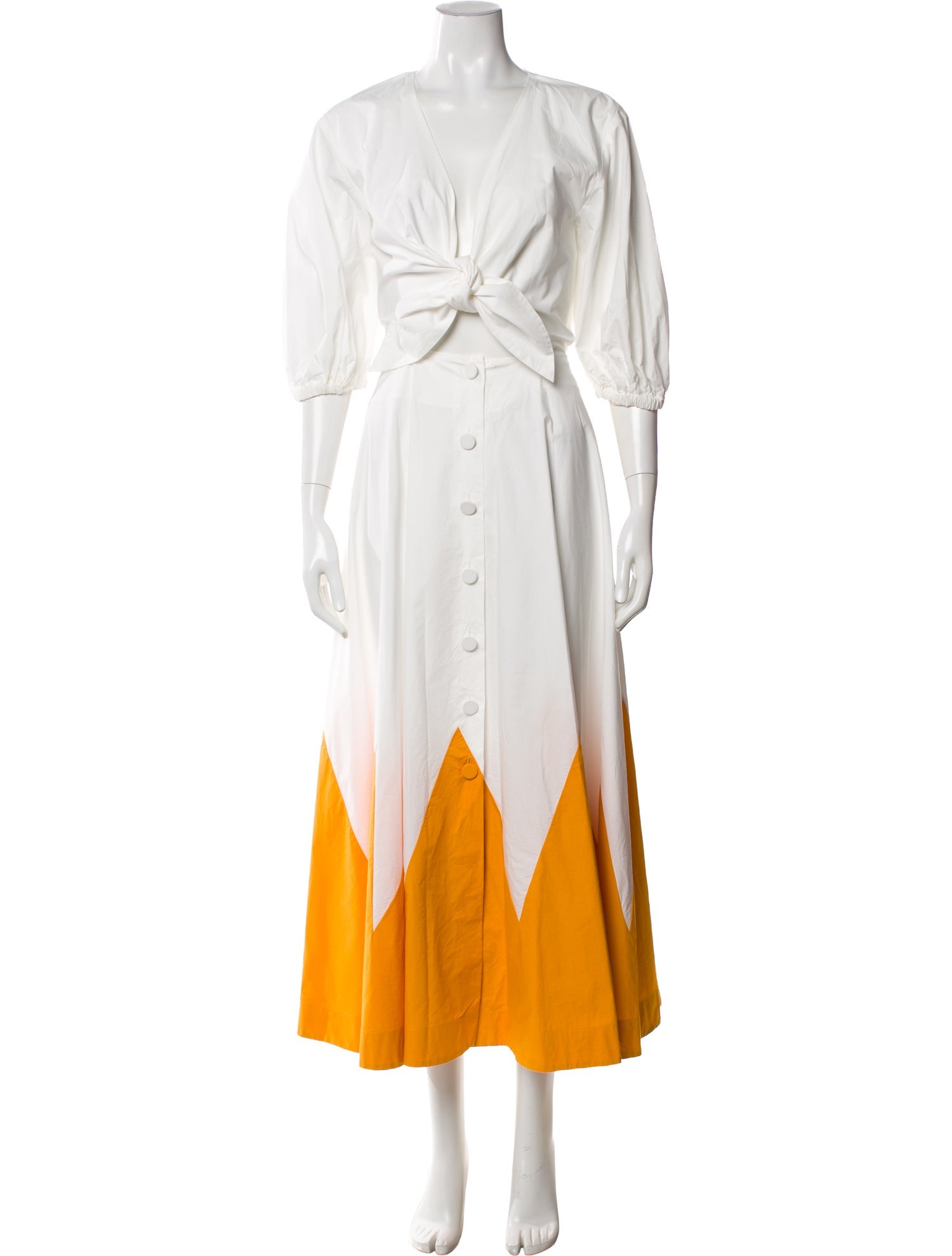 La DoubleJ V-Neck Long Dress