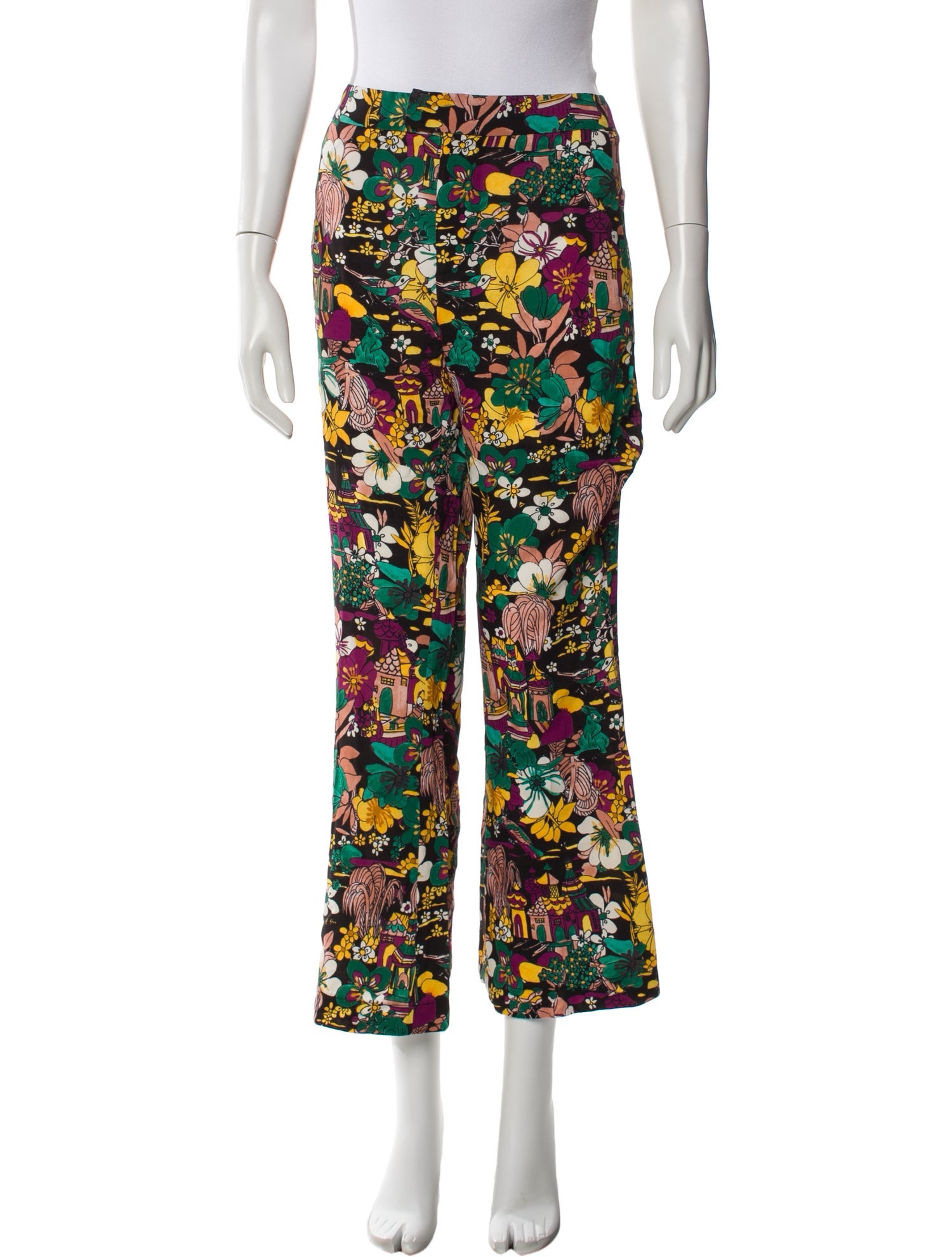 La DoubleJ Printed Wide Leg Pants