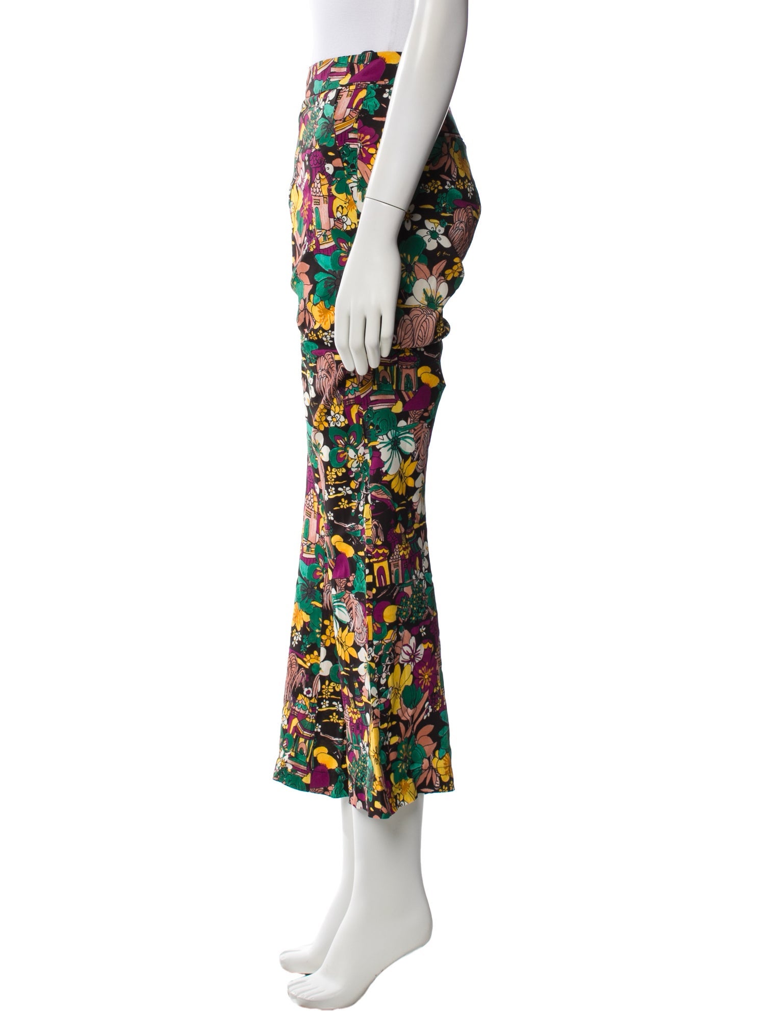 La DoubleJ Printed Wide Leg Pants