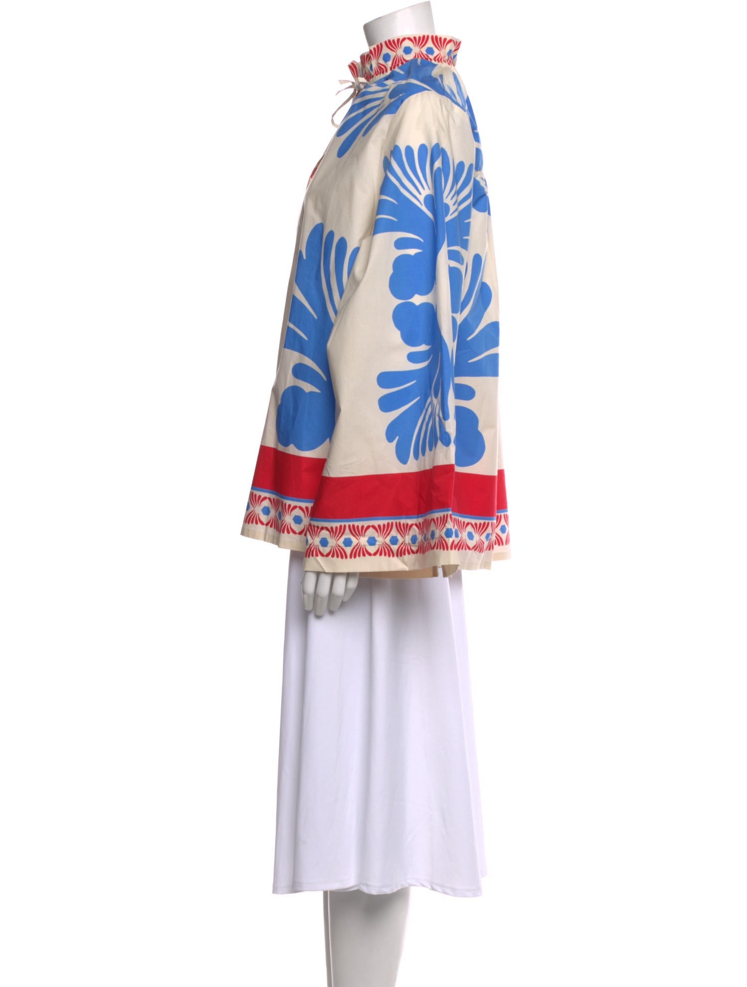 La DoubleJ Printed Long Sleeve Blouse