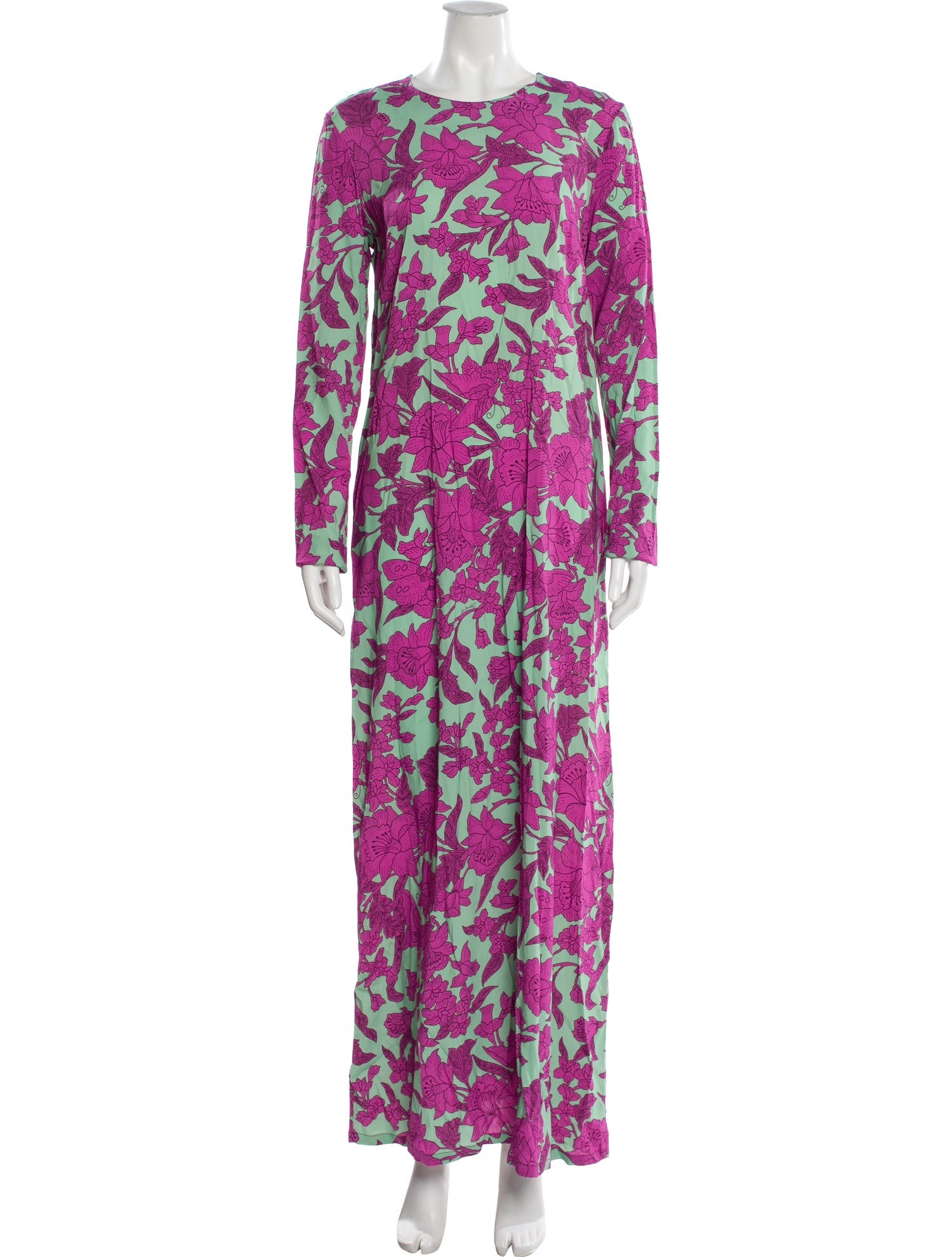 La DoubleJ Floral Print Long Dress w/ Tags