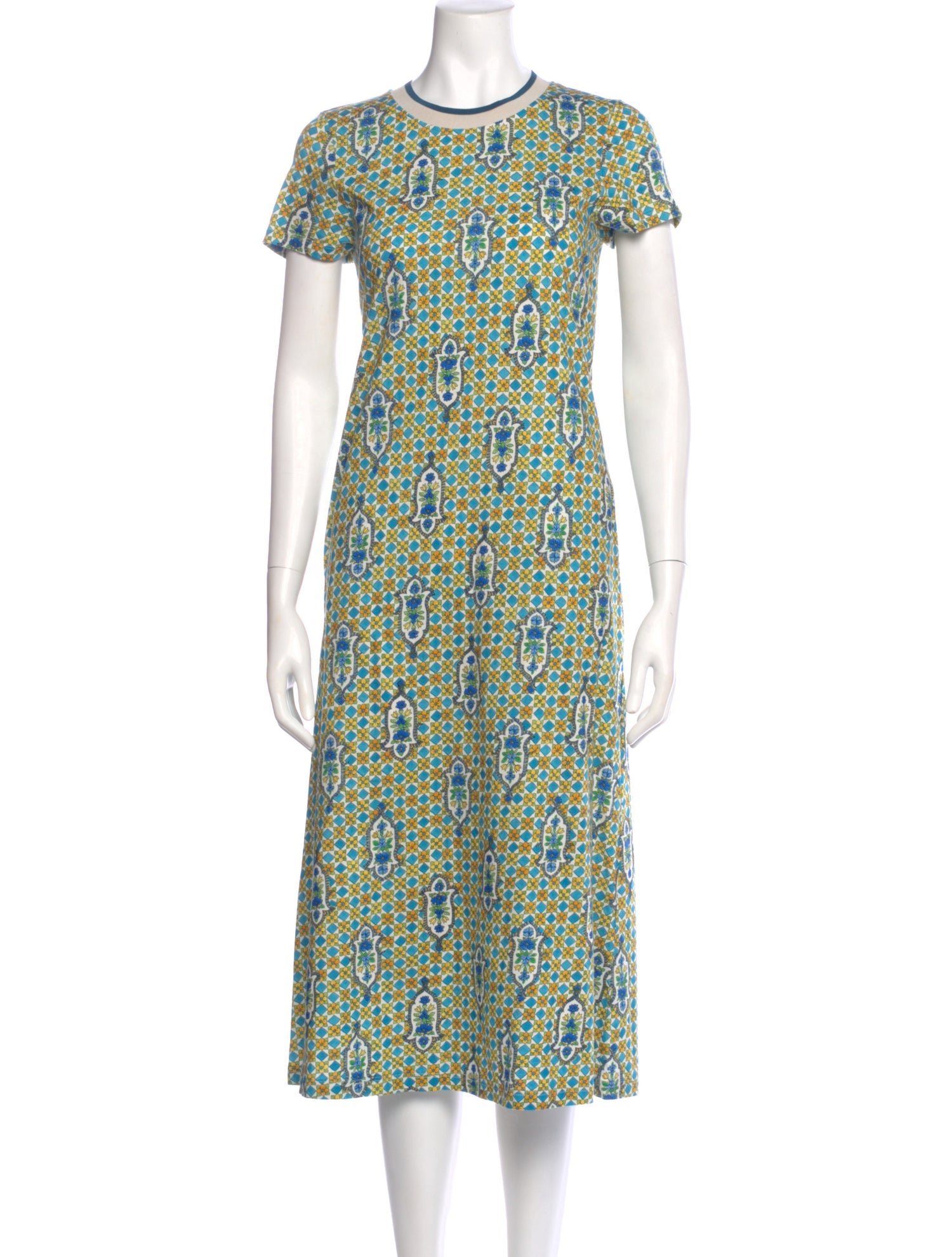 La DoubleJ Printed Midi Length Dress
