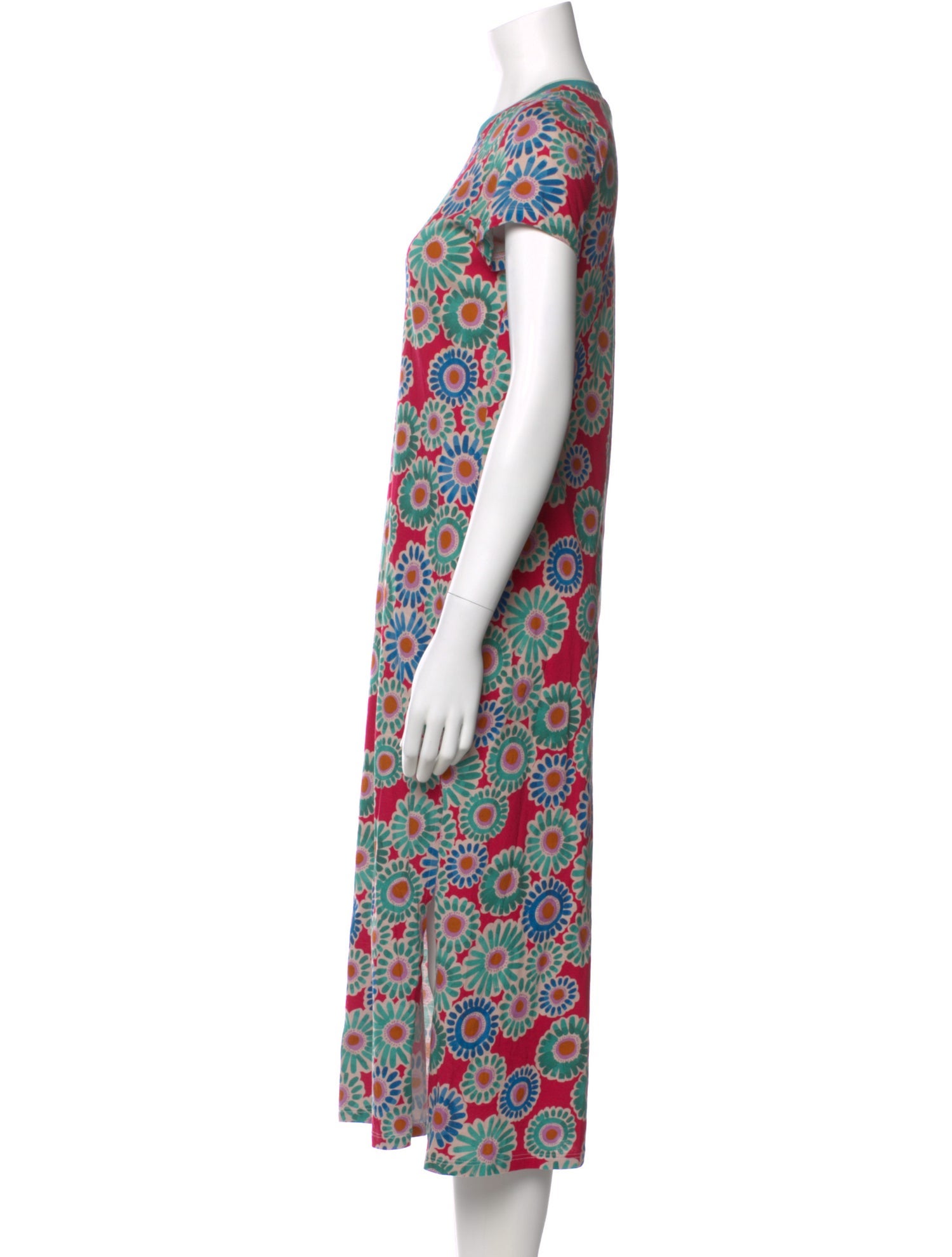 La DoubleJ Printed Midi Length Dress
