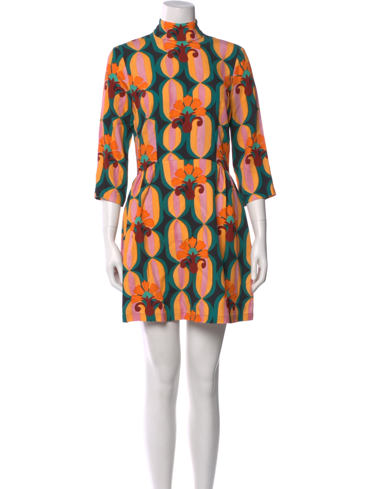 La DoubleJ Printed Mini Dress