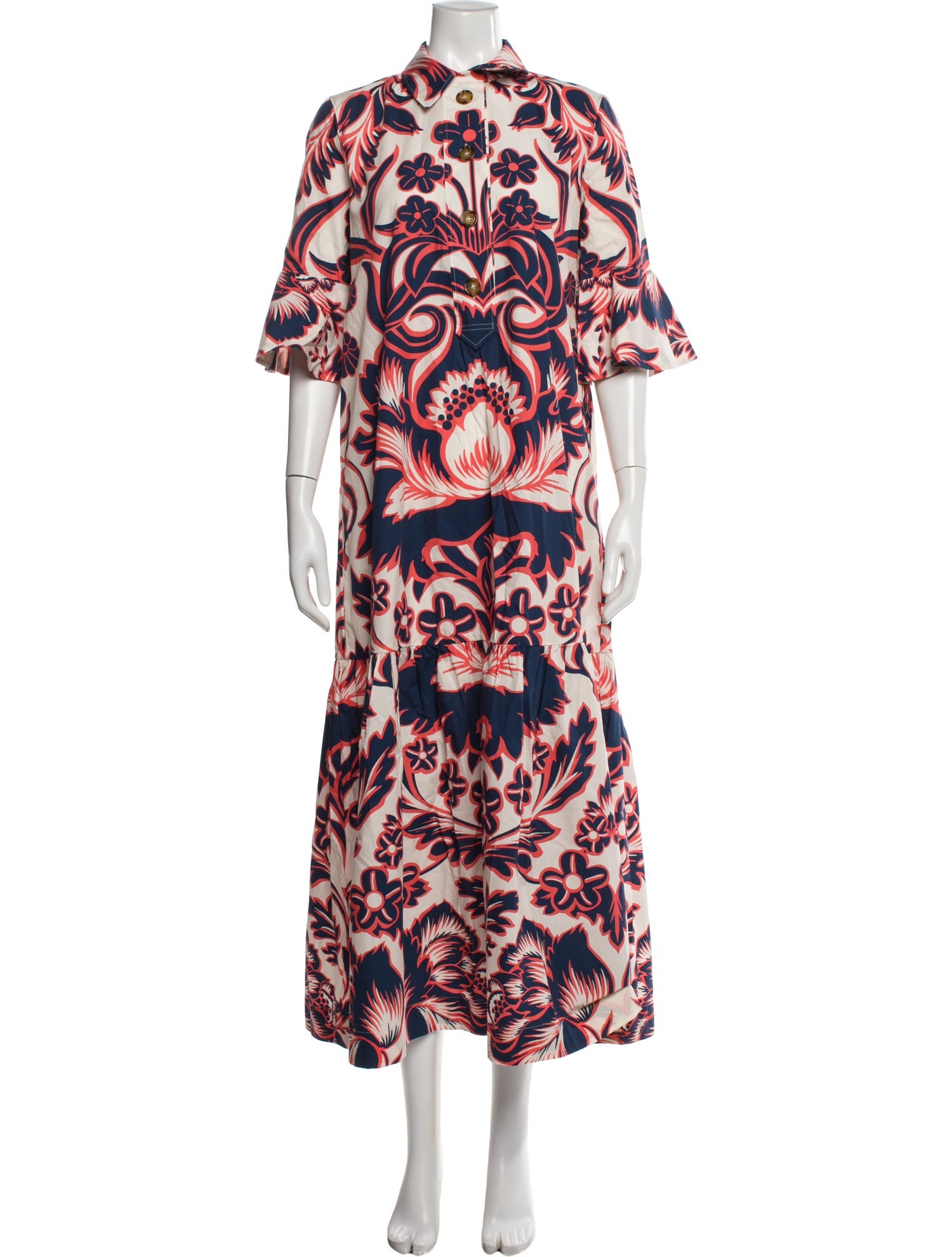 La DoubleJ Printed Long Dress