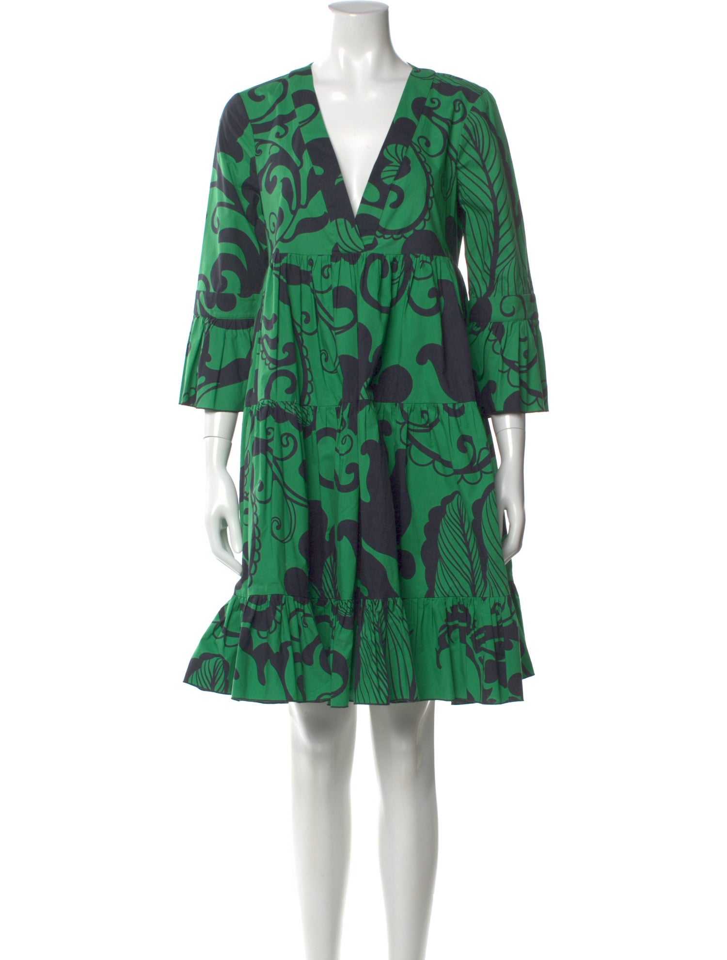 La DoubleJ Printed Knee-Length Dress