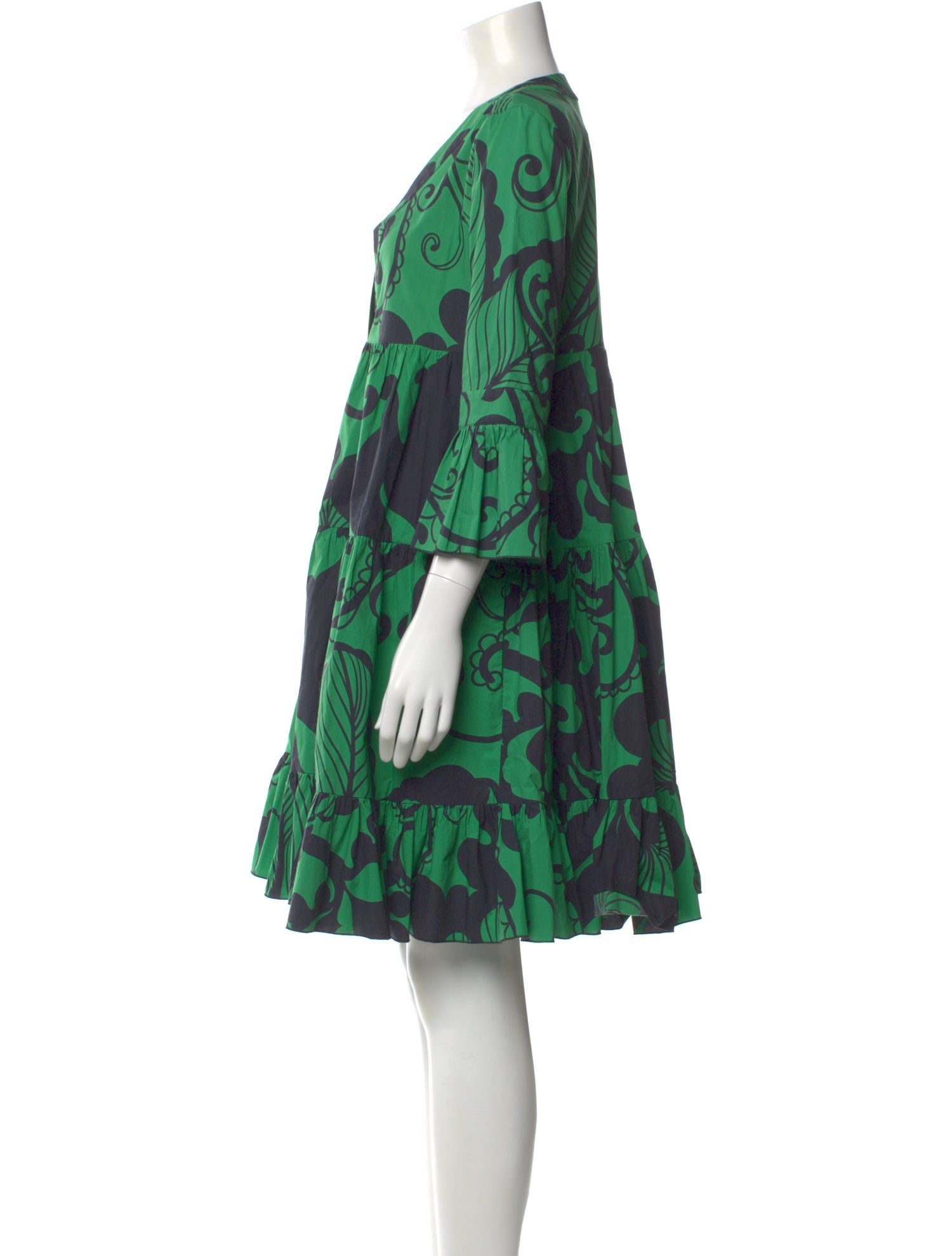 La DoubleJ Printed Knee-Length Dress