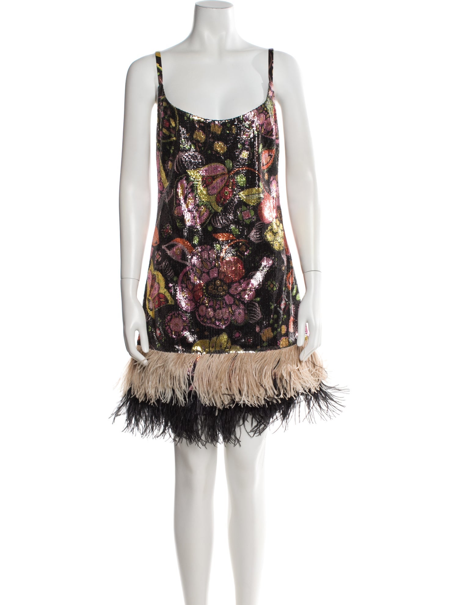 La DoubleJ Floral Print Mini Dress w/ Tags