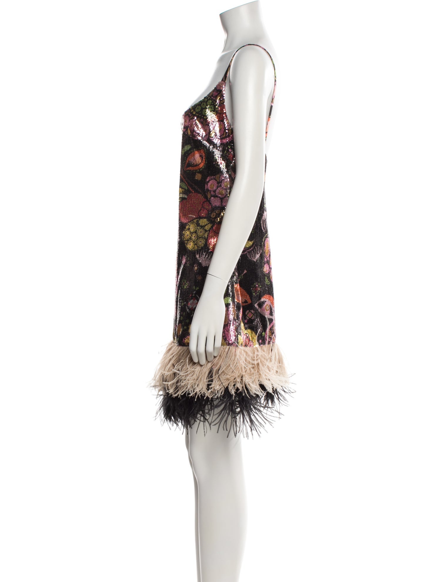 La DoubleJ Floral Print Mini Dress w/ Tags