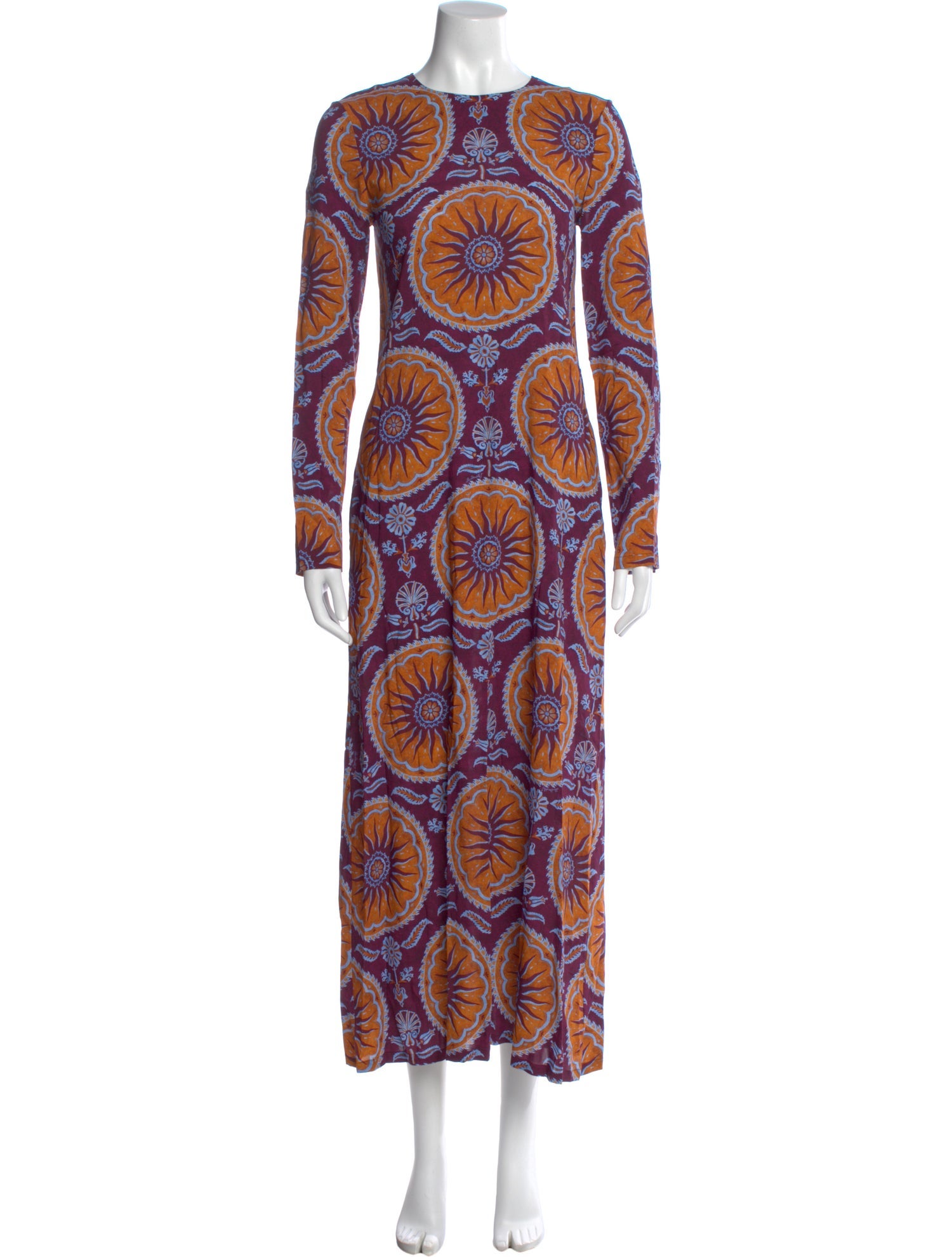 La DoubleJ Paisley Print Long Dress