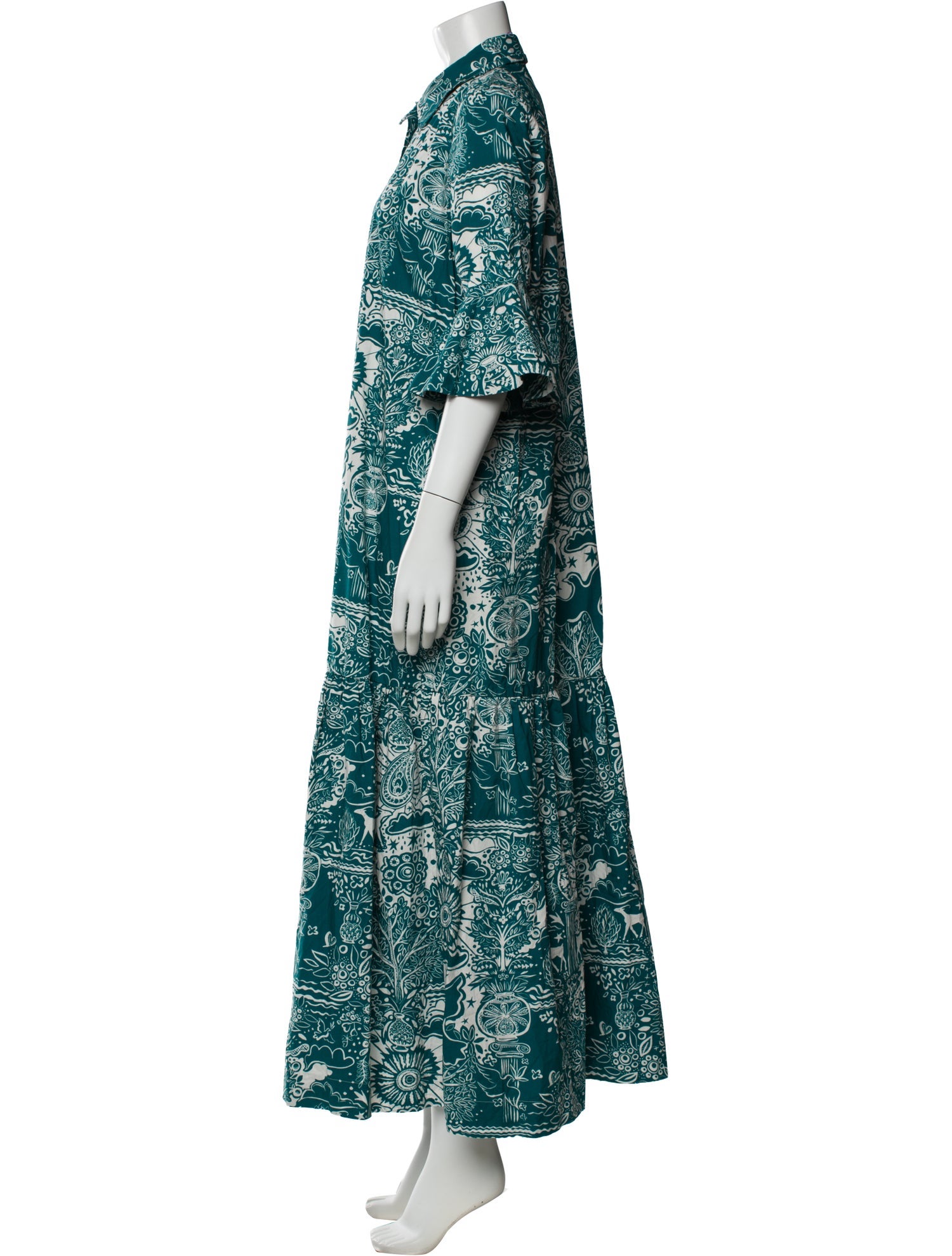 La DoubleJ Printed Long Dress