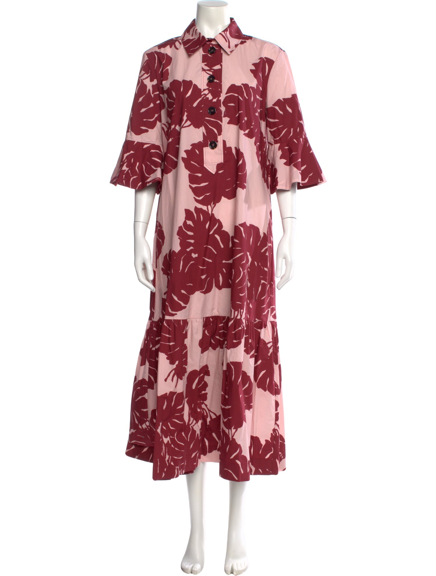 La DoubleJ Floral Print Long Dress