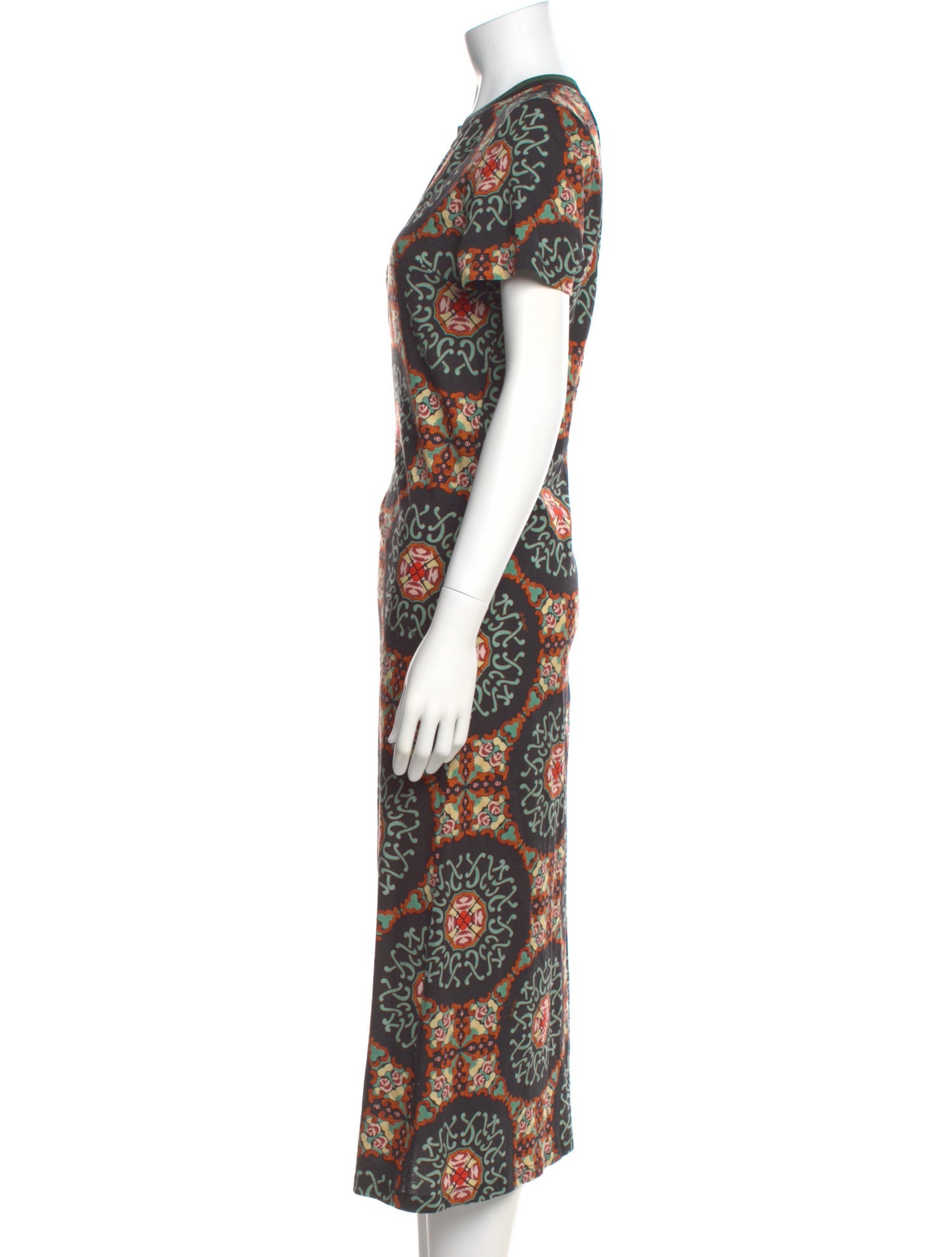 La DoubleJ Paisley Print Long Dress