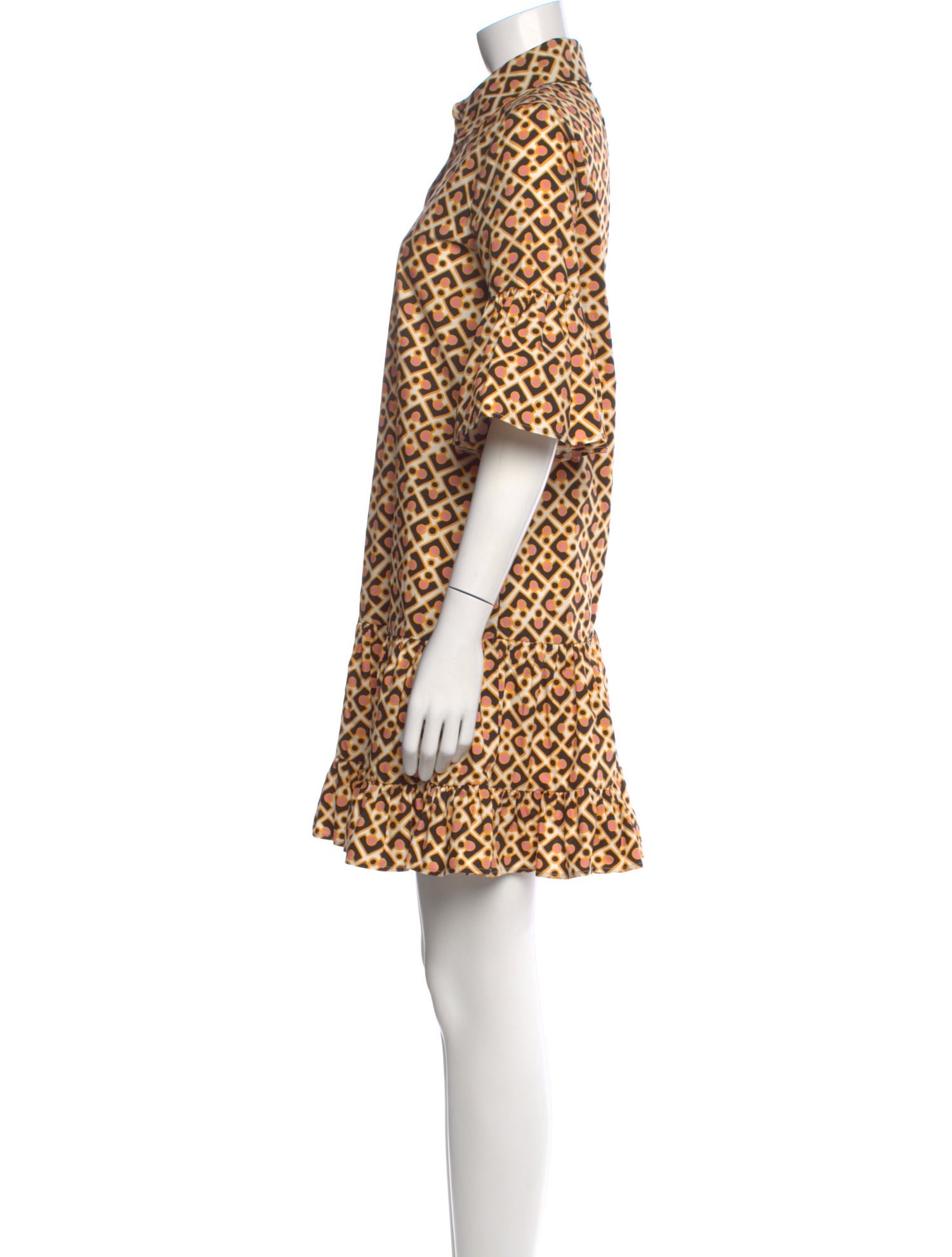 La DoubleJ Printed Mini Dress