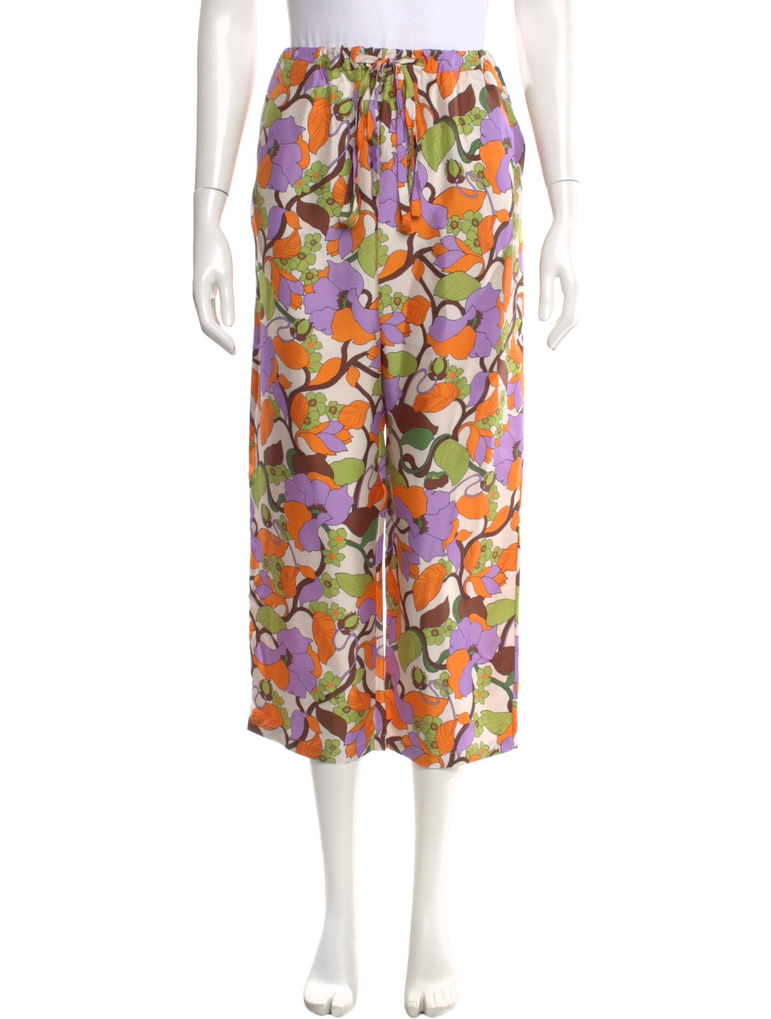 La DoubleJ Silk Wide Leg Pants