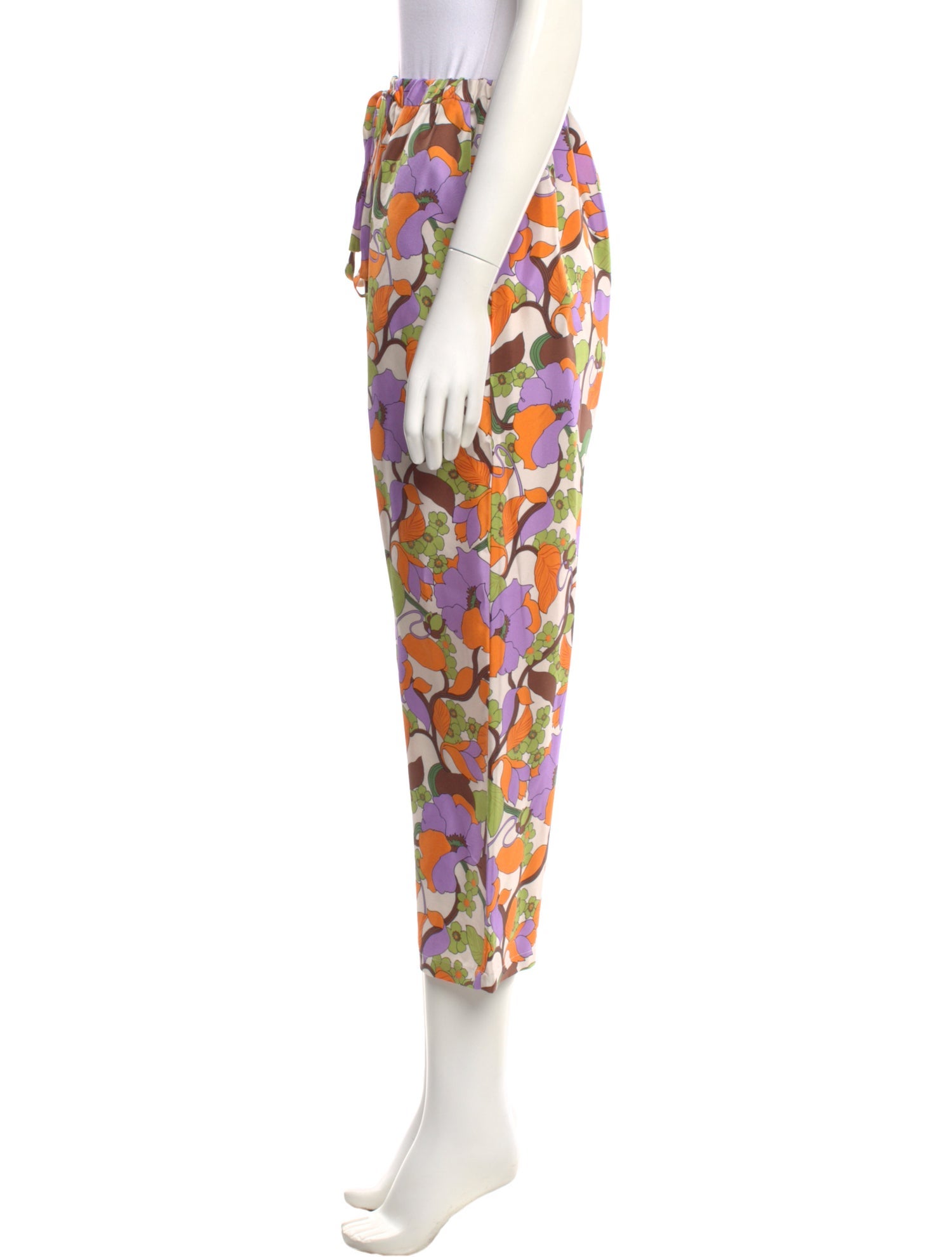 La DoubleJ Silk Wide Leg Pants