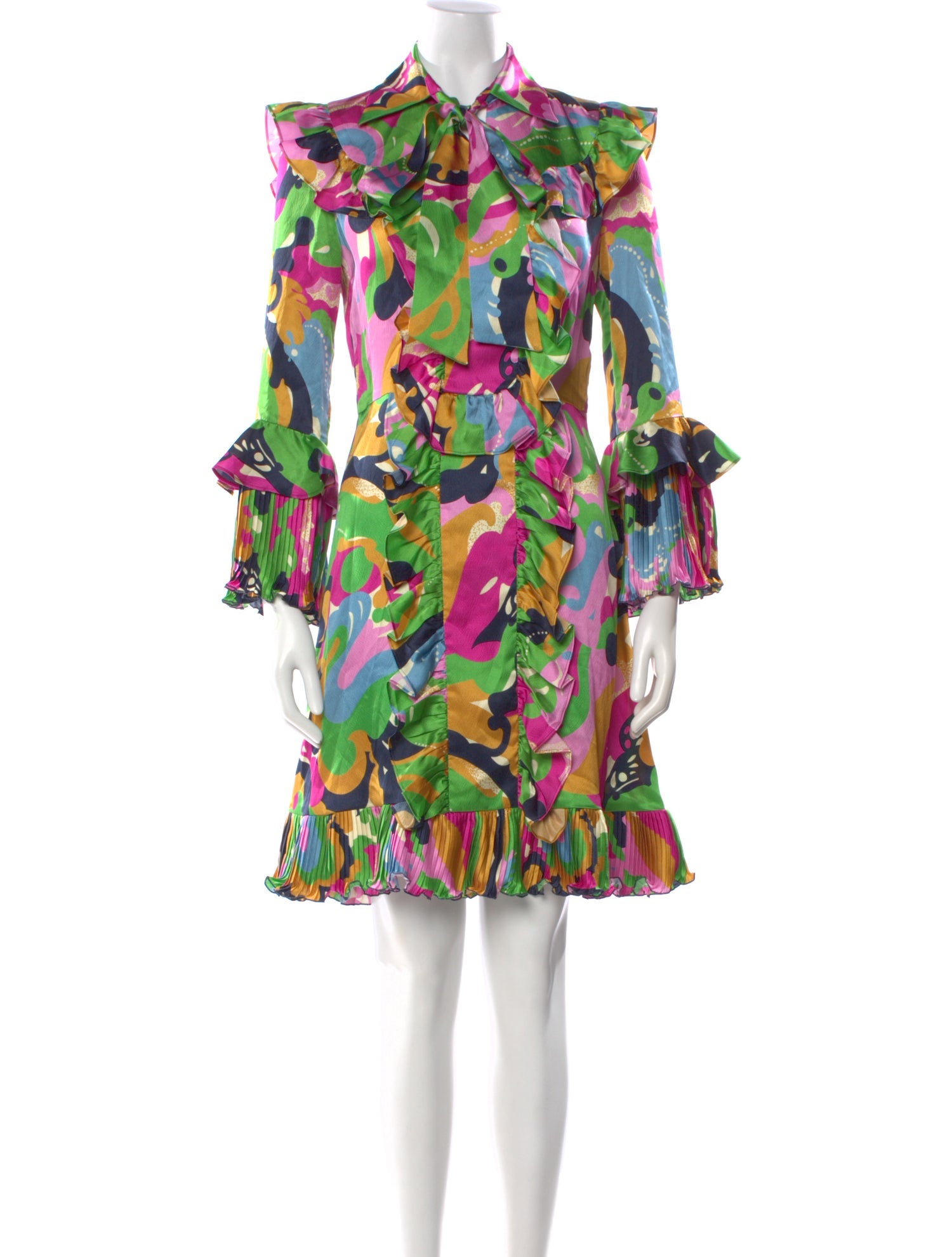 La DoubleJ Silk Mini Dress