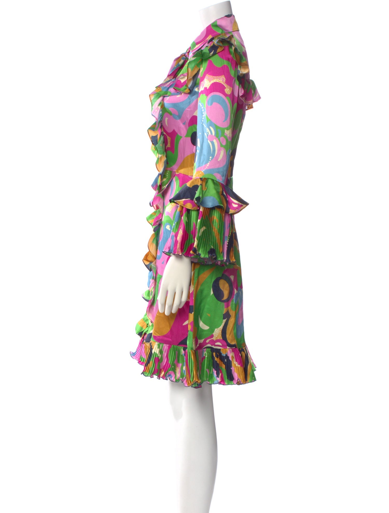 La DoubleJ Silk Mini Dress