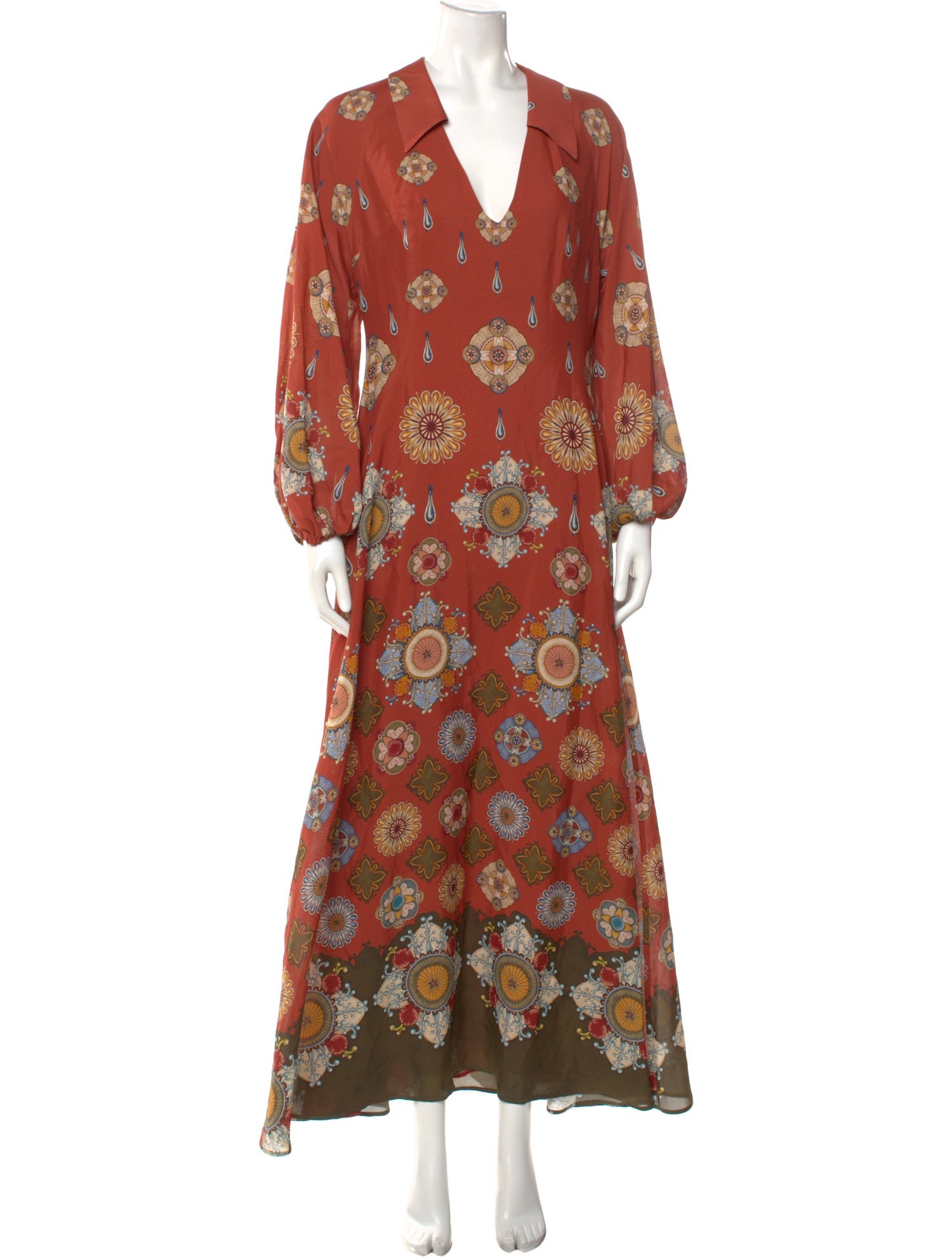 La DoubleJ Silk Long Dress w/ Tags