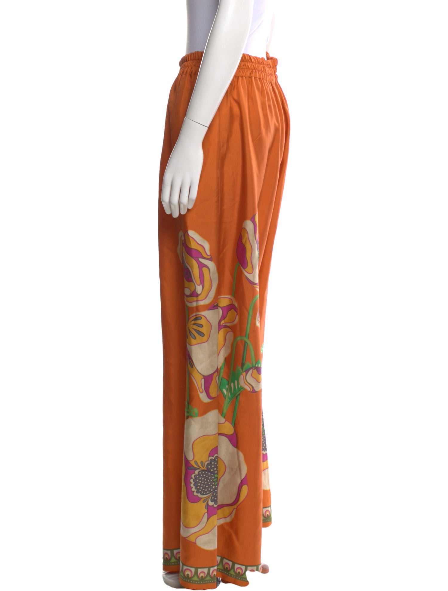 La DoubleJ Silk Wide Leg Pants