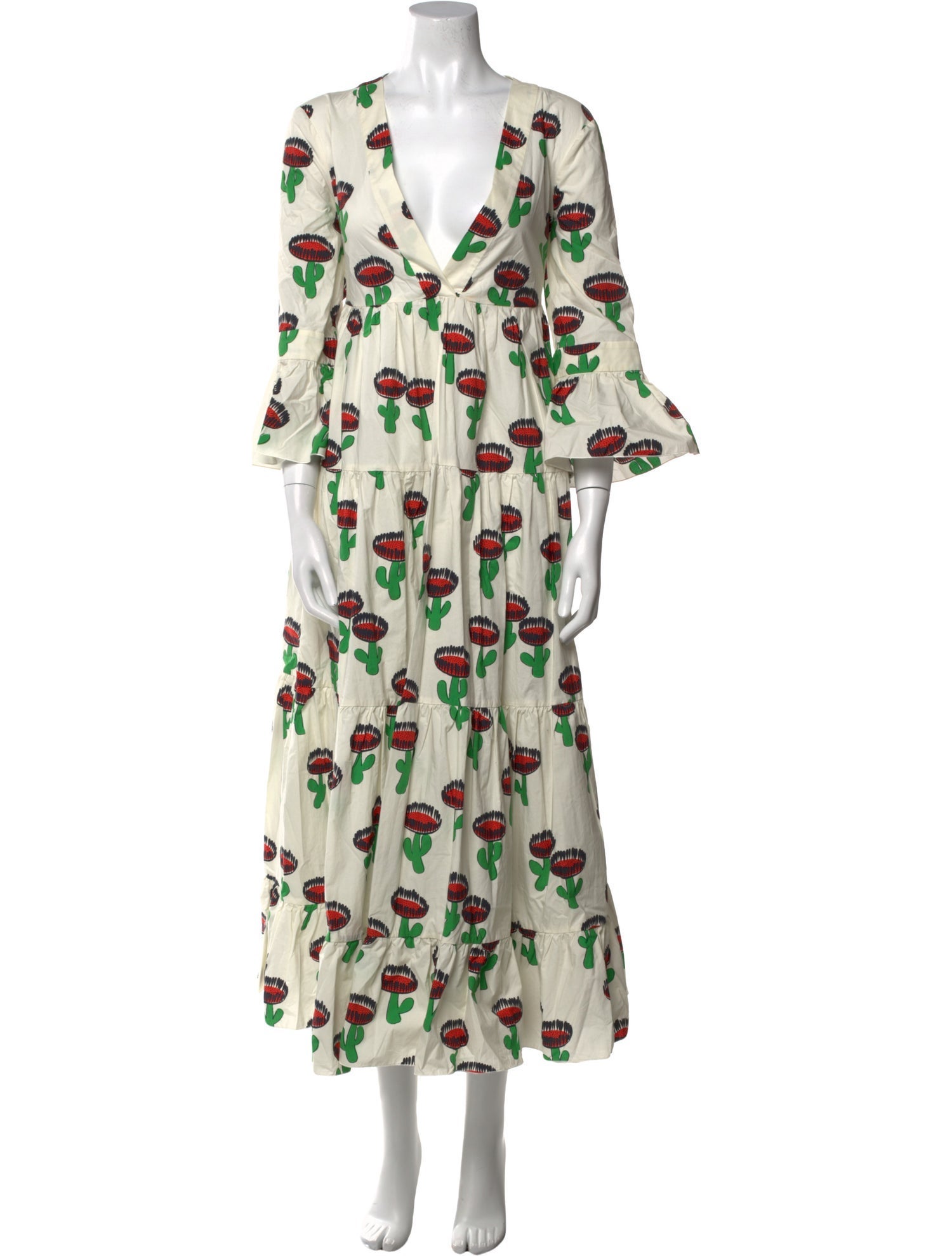 La DoubleJ Floral Print Long Dress