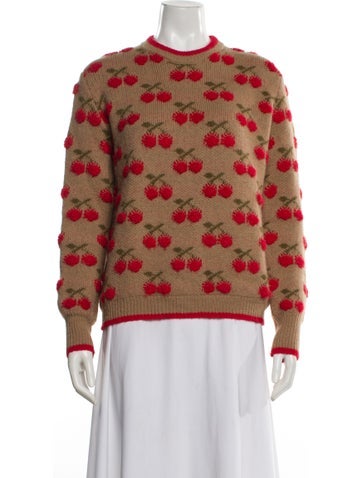 Pre-owned La Doublej Wool Printed Sweater In Multi