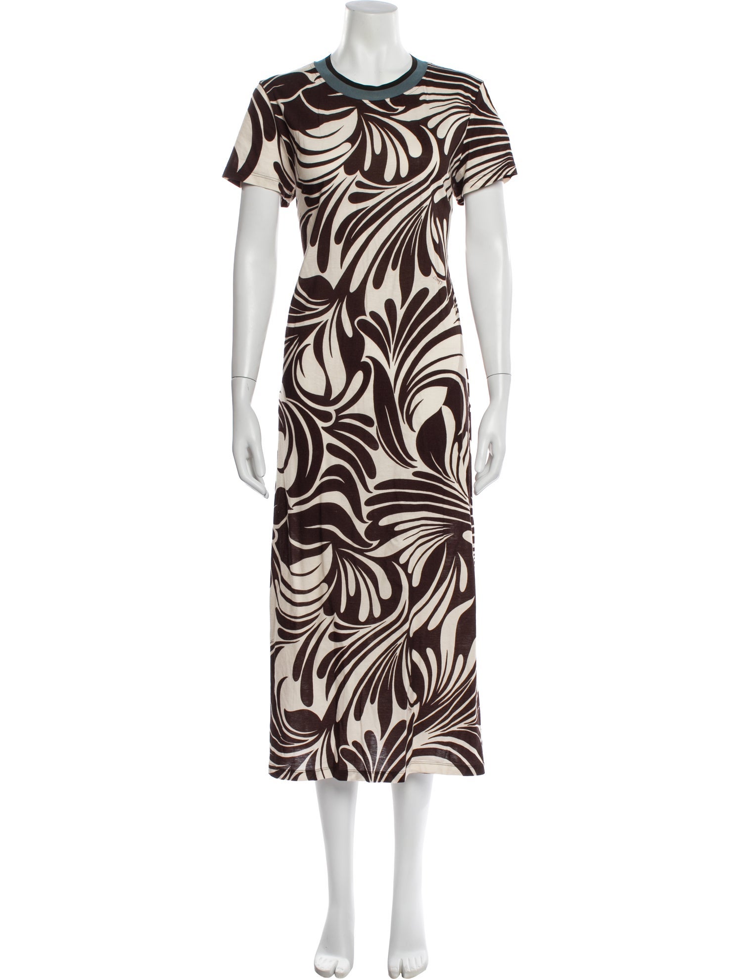 La DoubleJ Printed Midi Length Dress