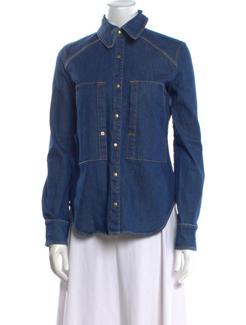 Land of Distraction Long Sleeve Button-Up Top