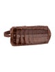 Lucille De Paris Small Alligator Handle Bag