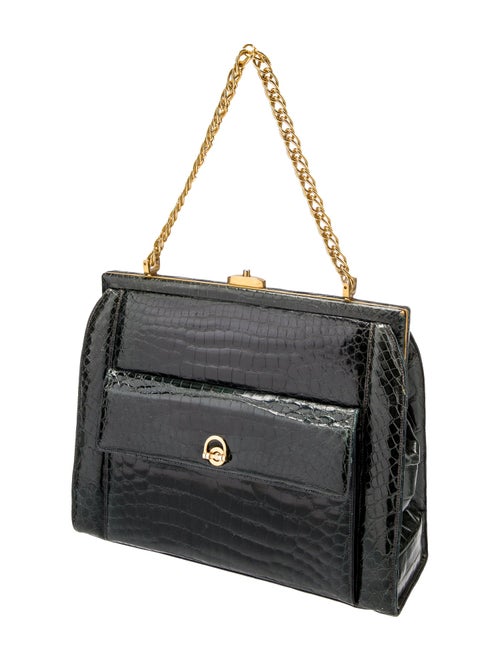 Lucille De Paris Alligator Shoulder Bag