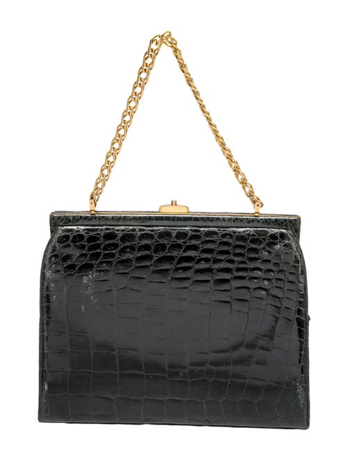 Lucille De Paris Alligator Shoulder Bag