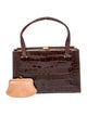 Lucille De Paris Alligator Shoulder Bag