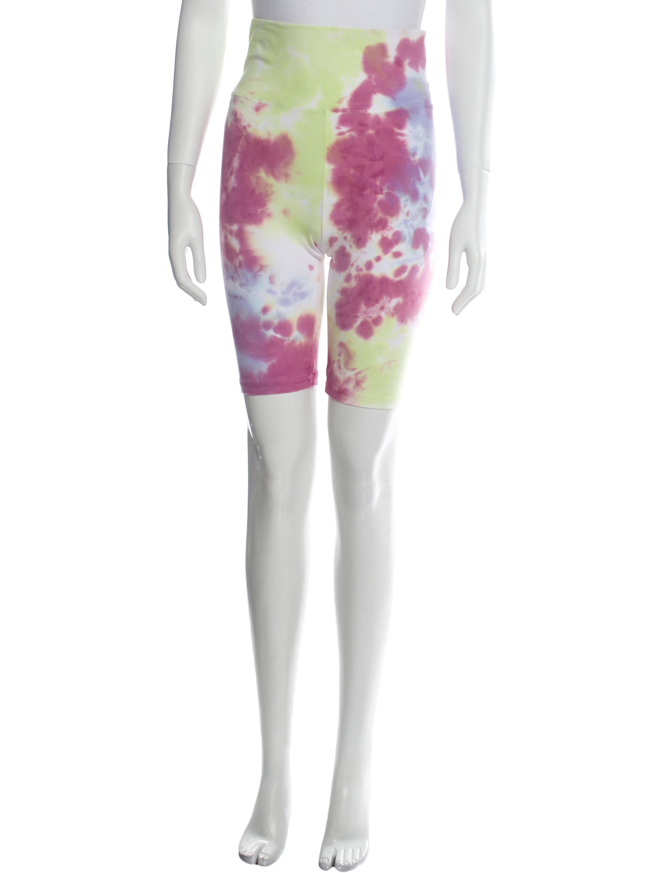 La Detresse Tie-Dye Print Knee-Length Shorts