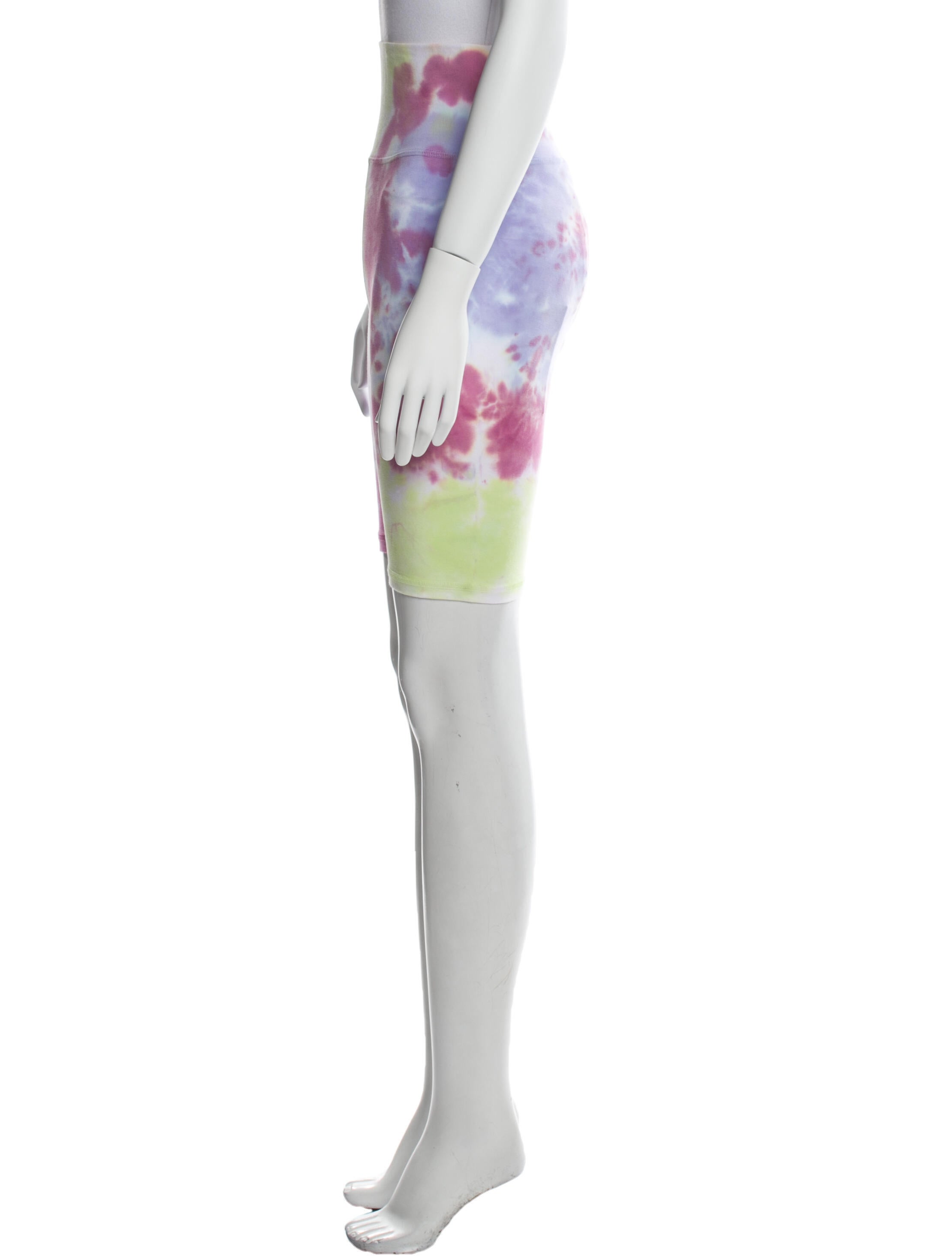 La Detresse Tie-Dye Print Knee-Length Shorts
