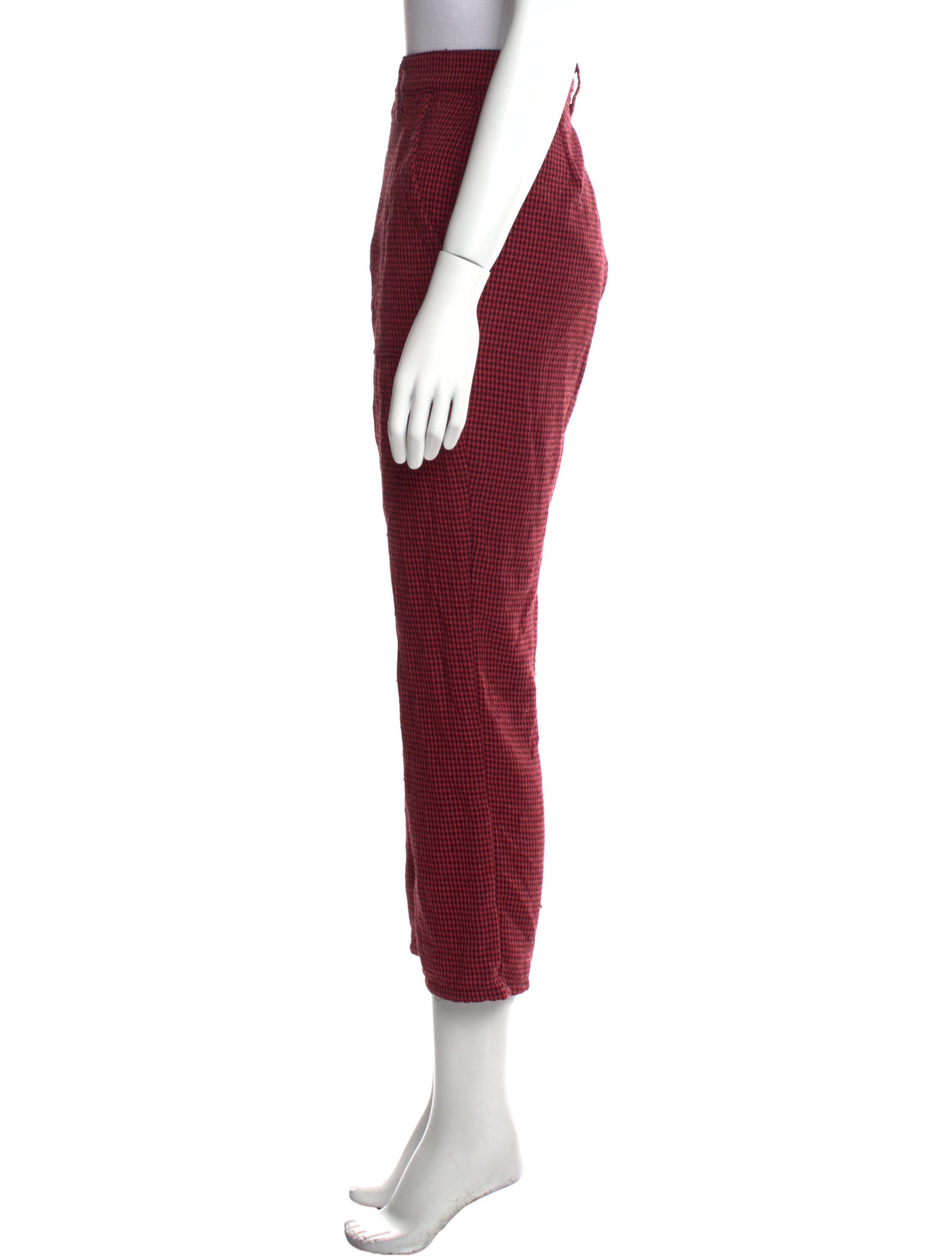 La Detresse Printed Straight Leg Pants